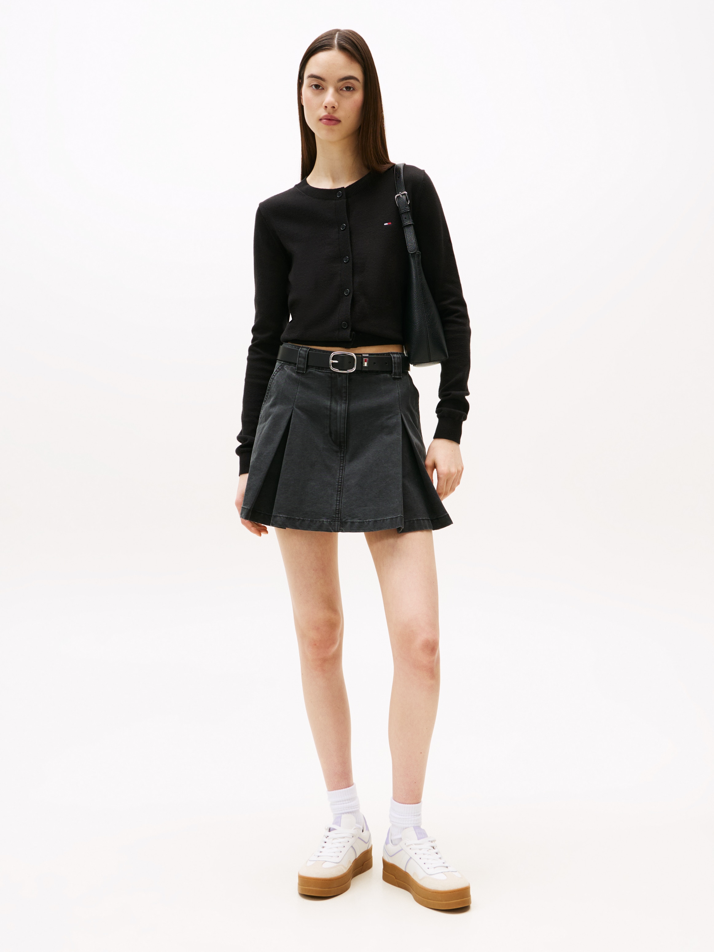Tommy Jeans Strickjacke »TJW ESSENTIAL CREW NECK CARDIGAN«