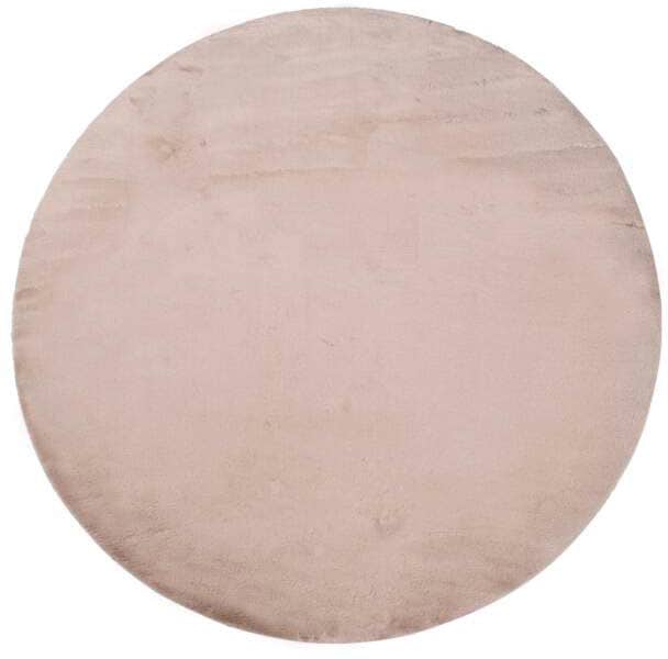 Carpet City Hochflor-Teppich »TOPIA400«, rund, 21 mm Höhe, besonders weich und kuschelig durch Polyester, Uni-Farben