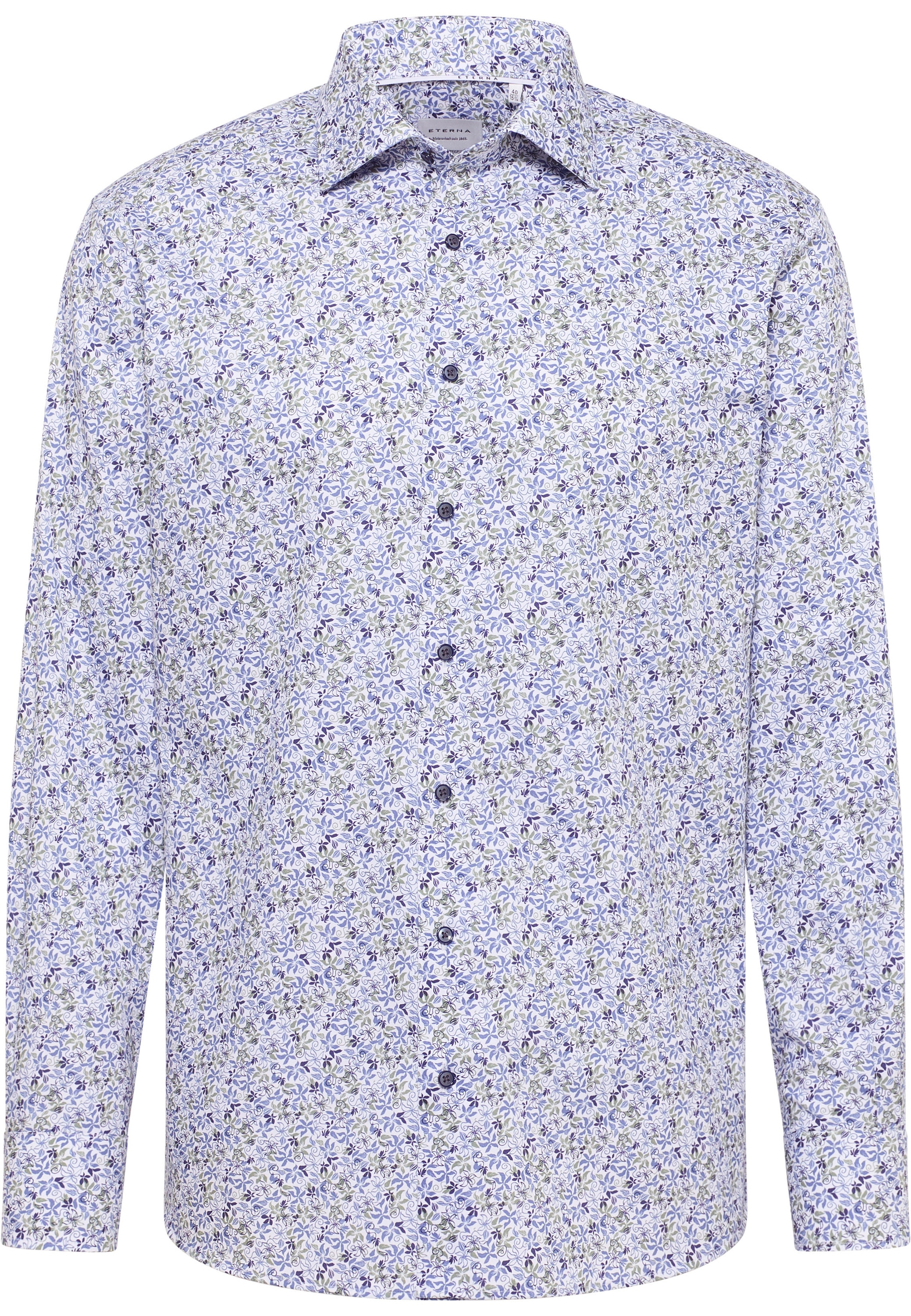 Eterna Langarmhemd »MODERN FIT«, NON IRON (bügelfrei)