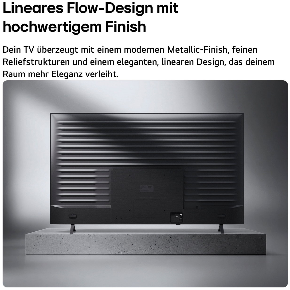 LG QNED-Fernseher »65QNED71B6B« 164 cm/65 ″ Smart-TV