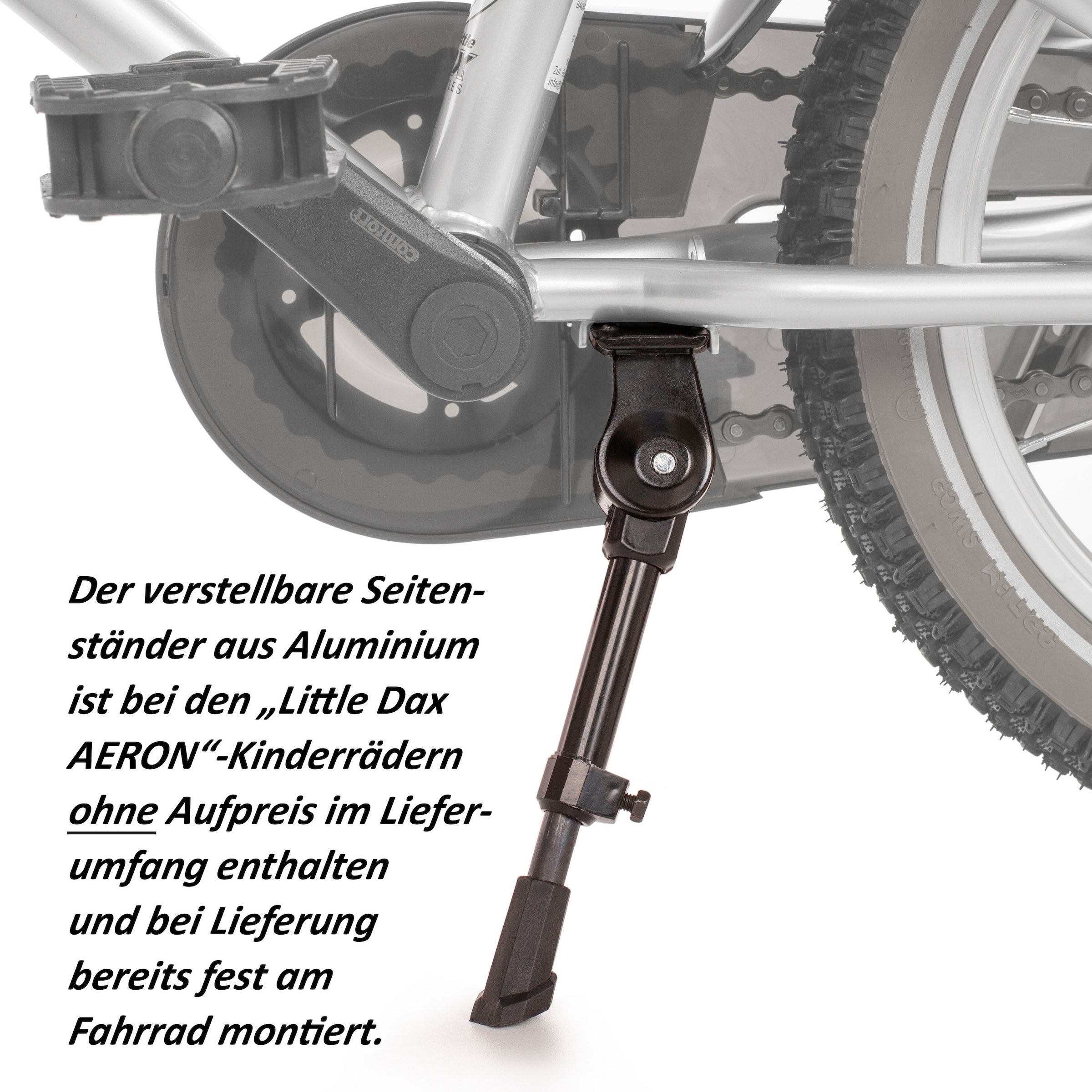 Bachtenkirch Kinderfahrrad »14" Little-Dax "AERON", blau« 1 Gang ohne Schaltung