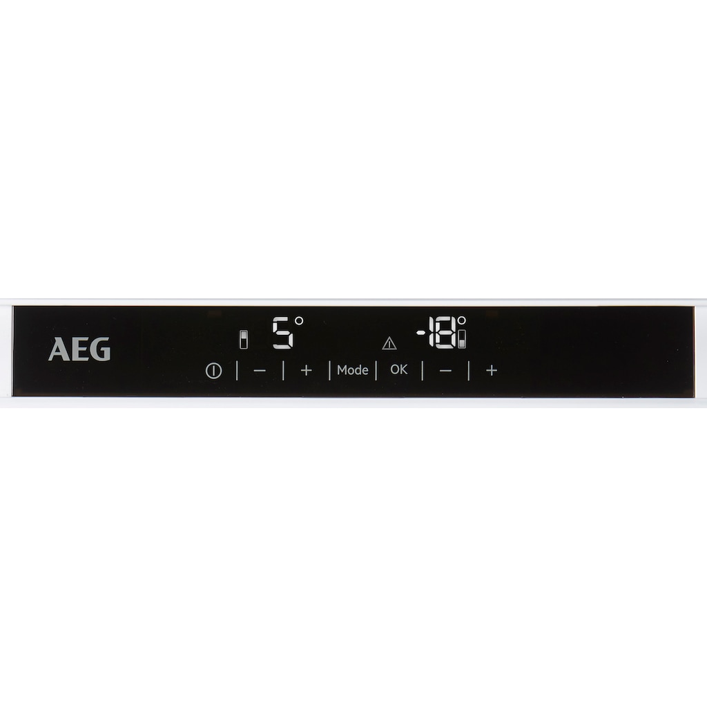 AEG Einbaukühlgefrierkombination »S18E5T«, S18E5T, 176,9 cm hoch, 55,6 cm breit