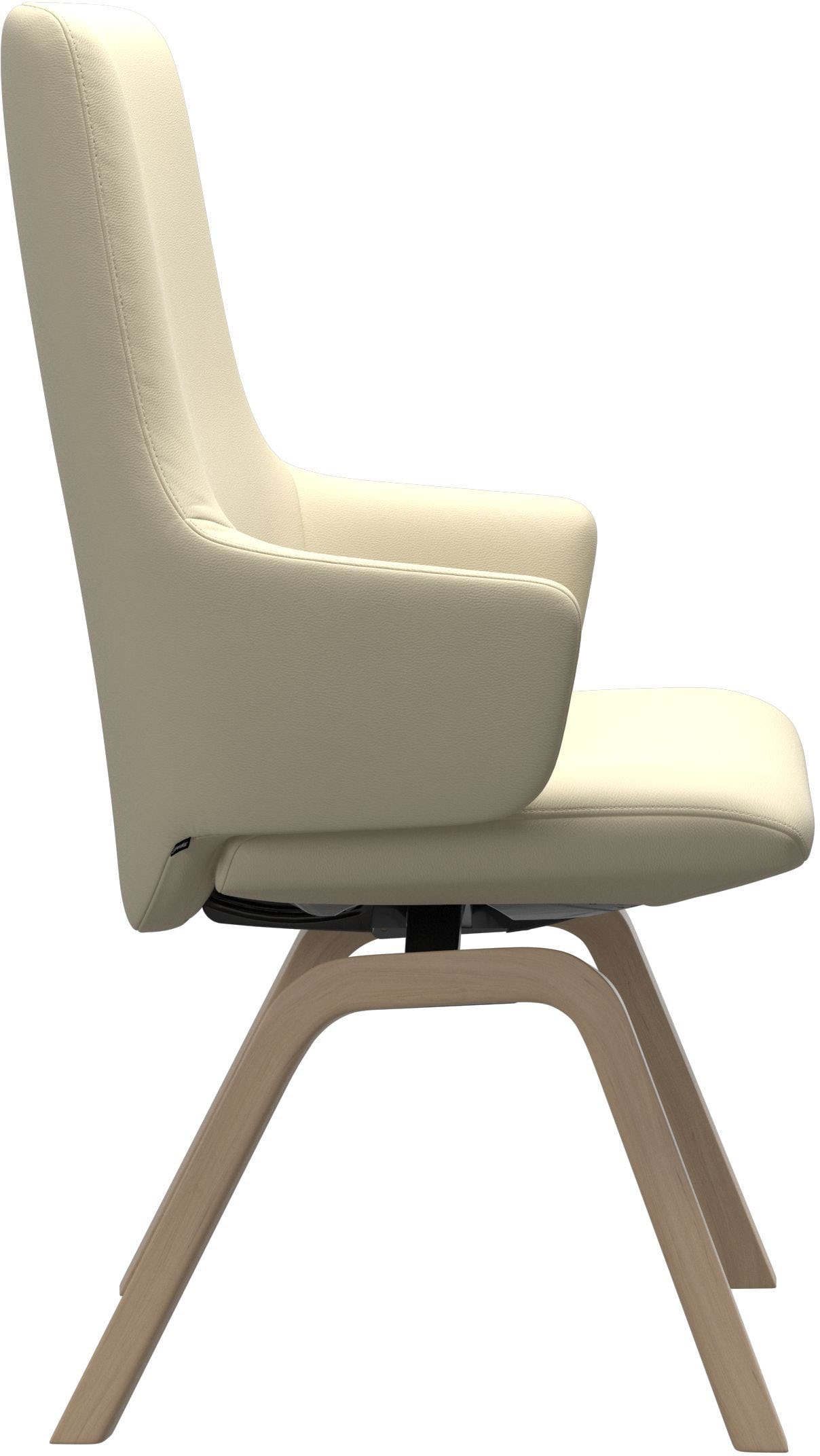 Stressless® Polsterstuhl »Laurel«, Leder PALOMA, High Back mit Armlehne, Größe L, schräggestellte Beine in Walnuss