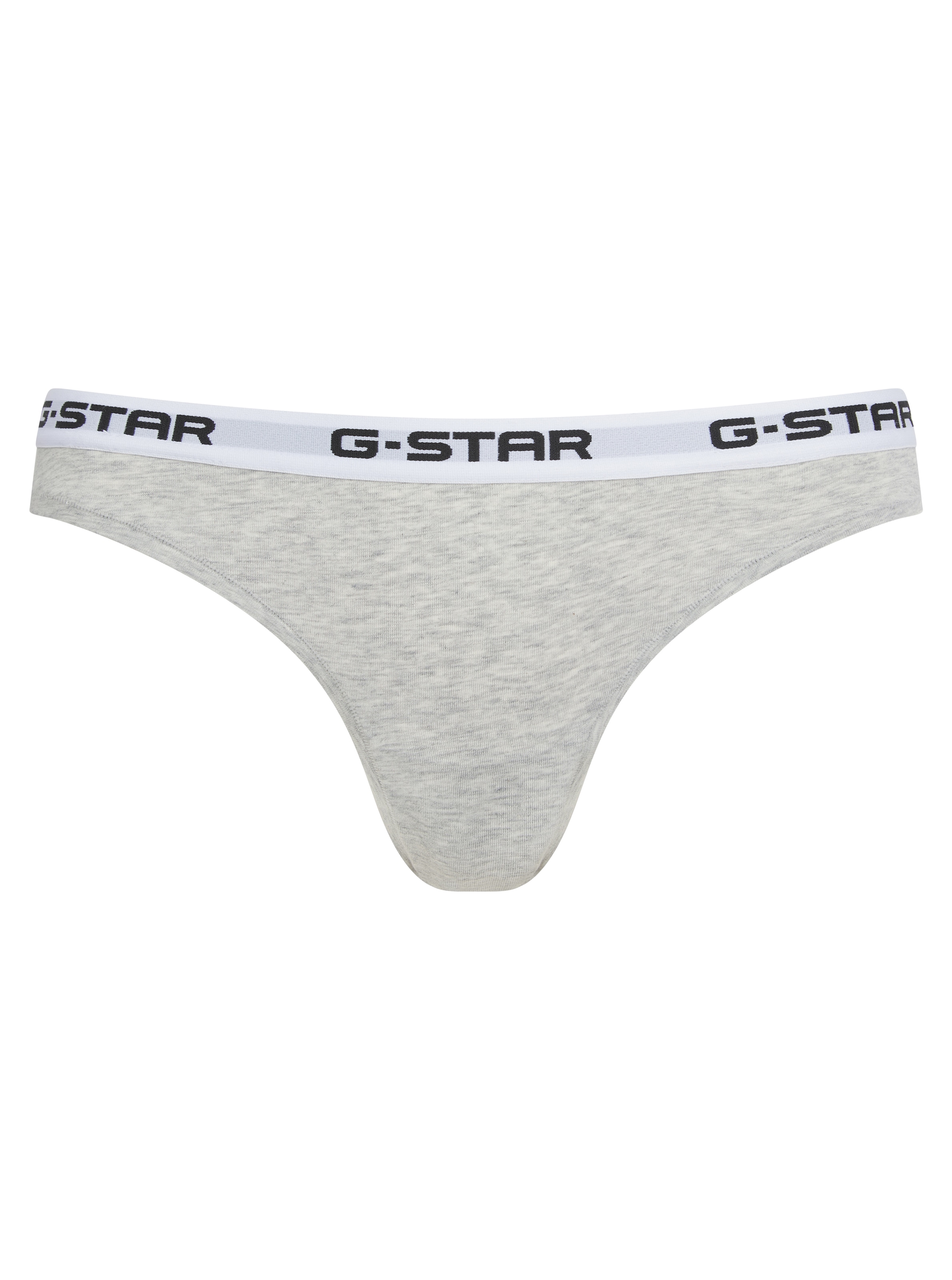 G-STAR Tanga »OBSIDIAN, 2 PACK THONGS«, 2 Stk. mit Logobund