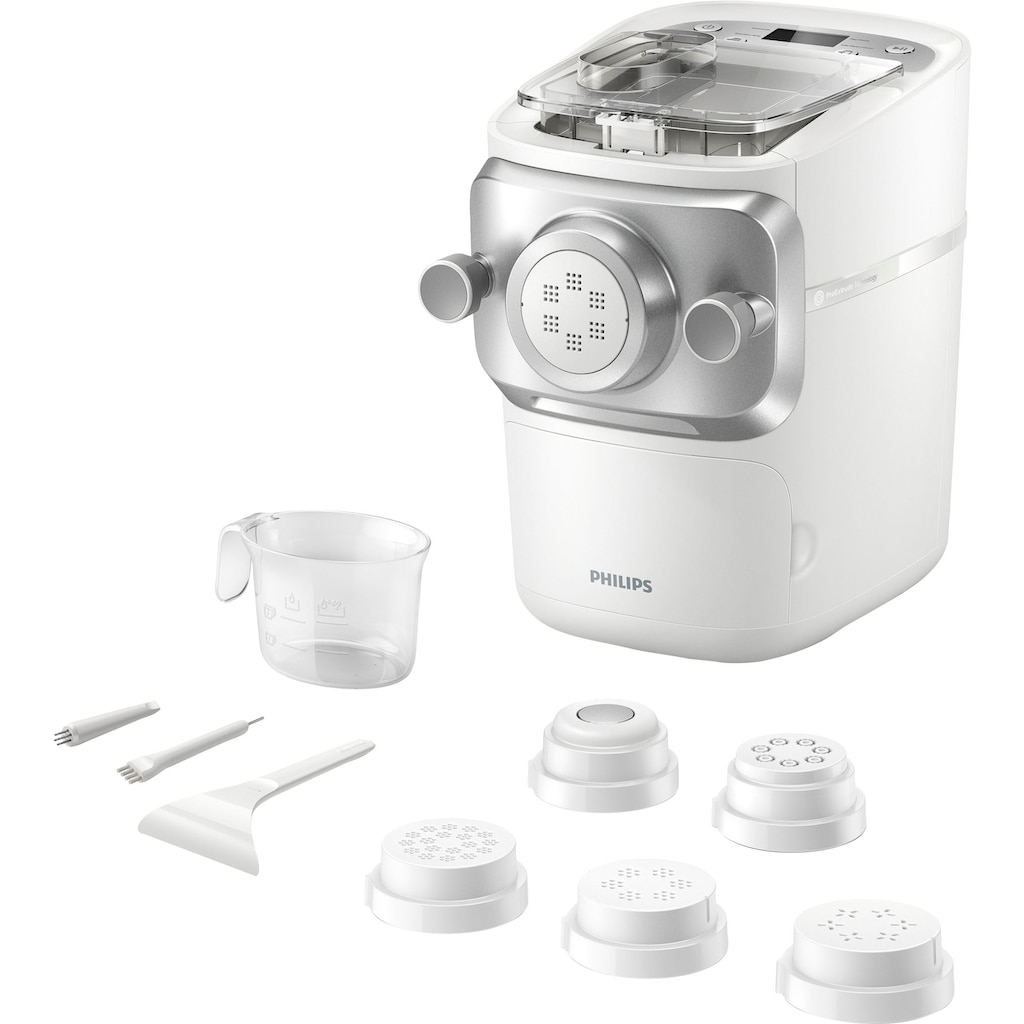 Philips Nudelmaschine »Pastamaker HR2660/00 Avance Collection«, inkl. Form-, Knet- und Pressfunktion und 6 Formscheiben