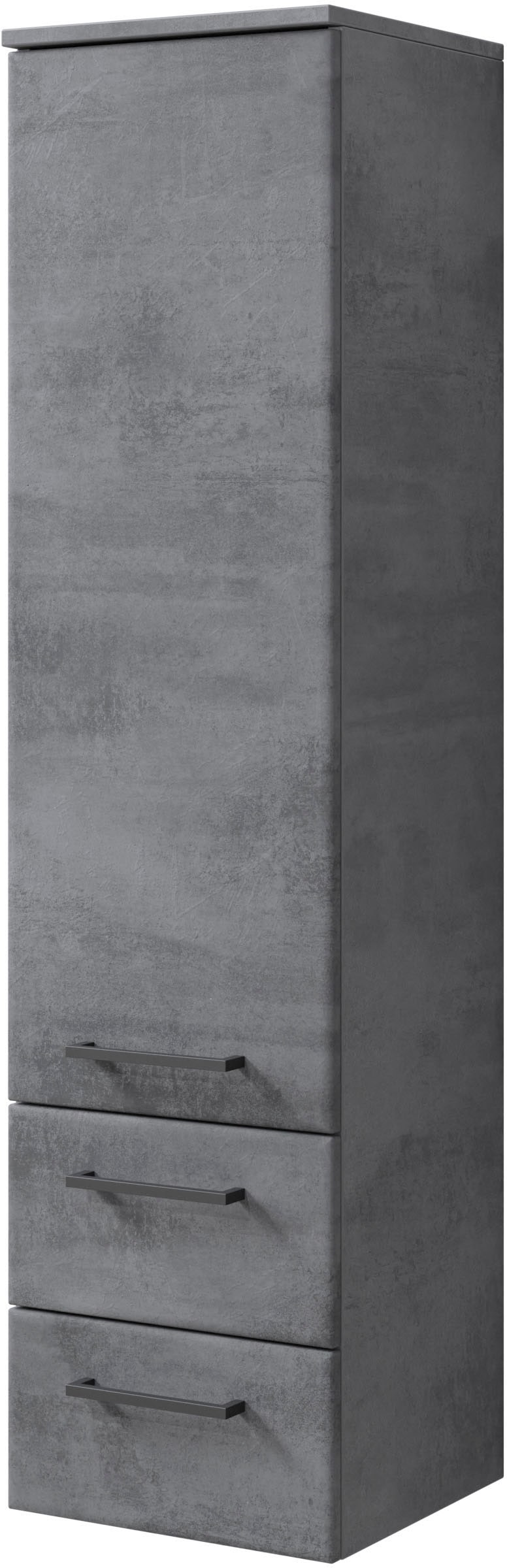 Saphir Badmöbel-Set »Quickset 945 3-teilig, Mineralmarmor-Waschtisch mit LED-Spiegelschrank« 4 Stk. tlg.