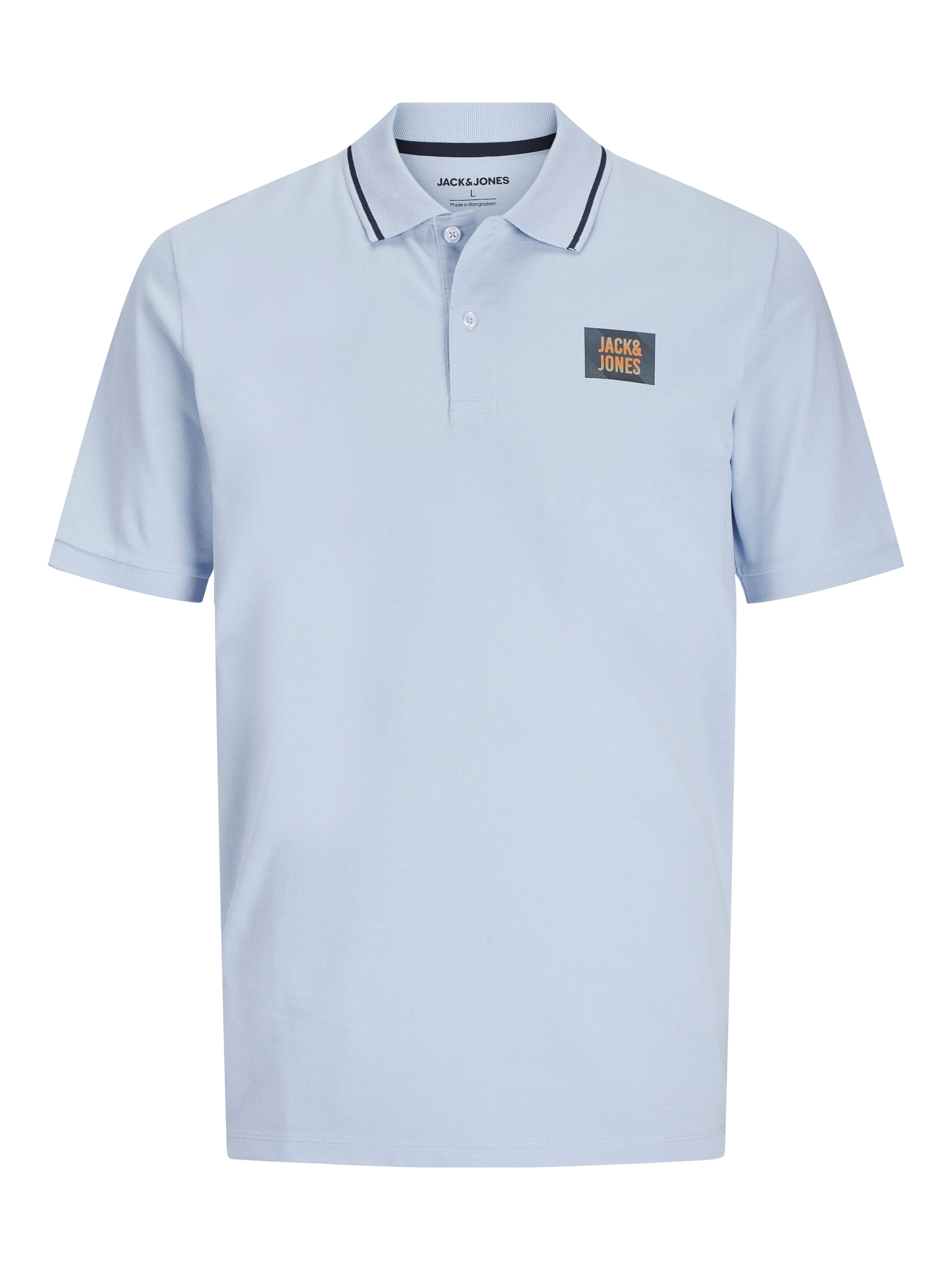 Jack & Jones PlusSize Poloshirt »JJHUDSON POLO SS 2PK MP PLS«, (2 tlg.), aus Pikeequalität