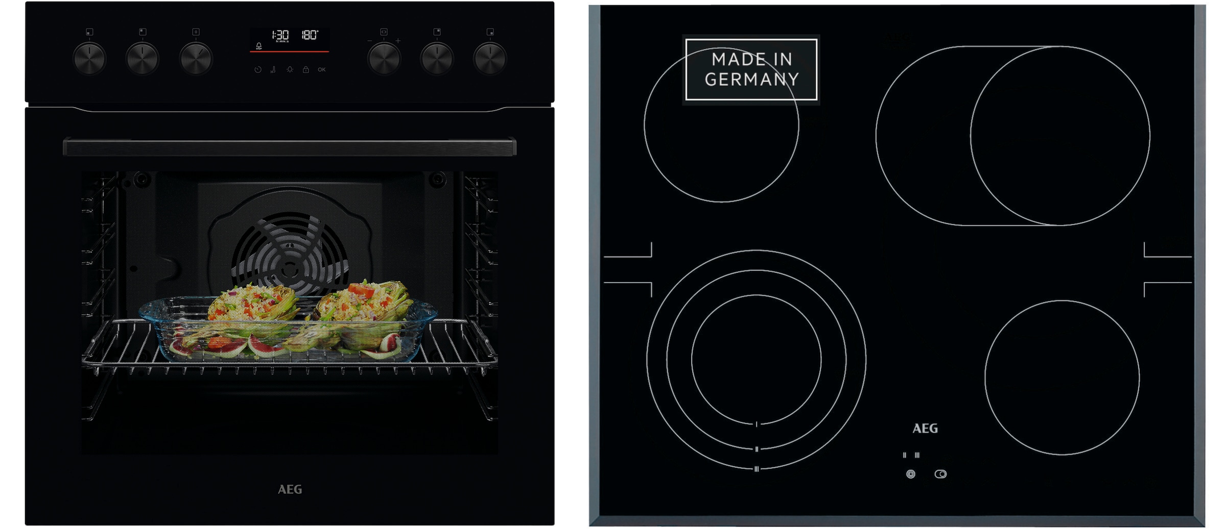 Elektro-Herd-Set Serie 5000 »OO20HSPB«, Pyrolyse-Selbstreinigung, Multilevel Cooking