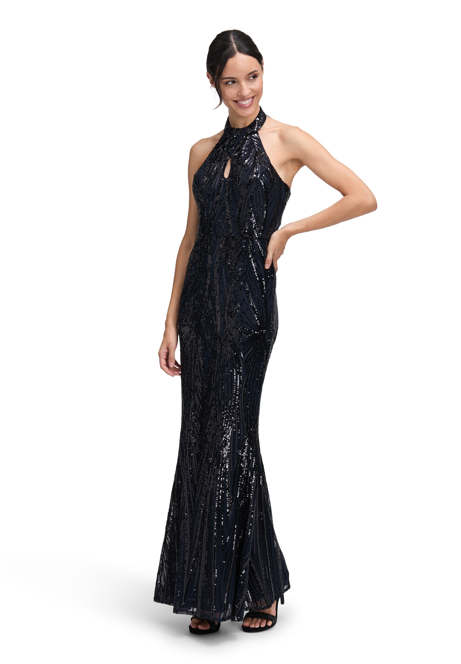 Vera Mont Abendkleid »Abendkleid im Glitzer-Look«
