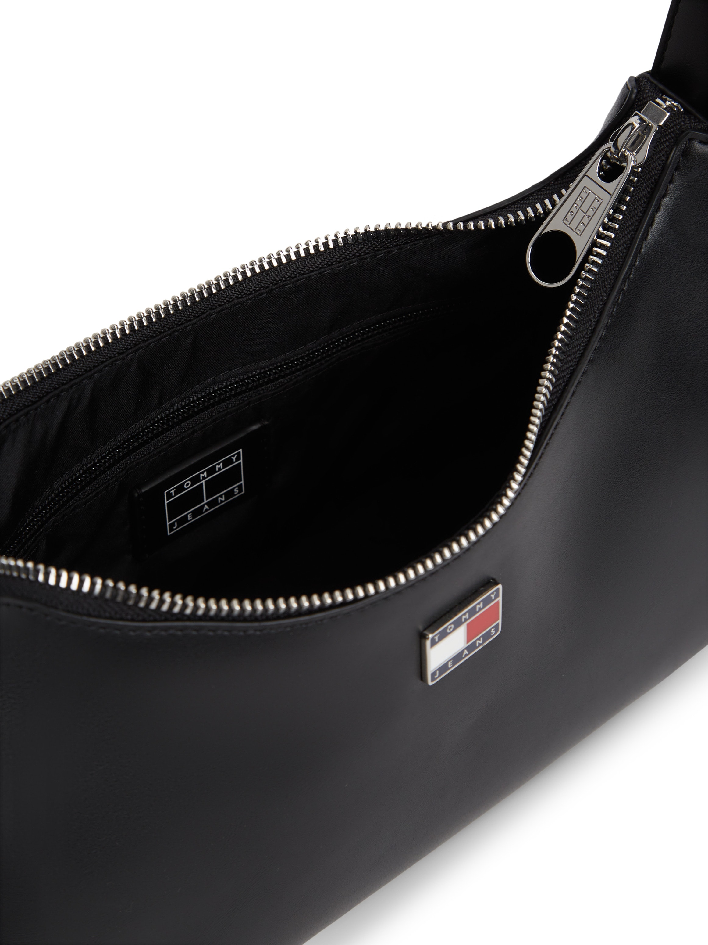 Tommy Jeans Schultertasche »TJW CITY CHARM SHOULDER BAG« Damen Schultertasche, Henkeltasche mit farbigem Schmuckelement