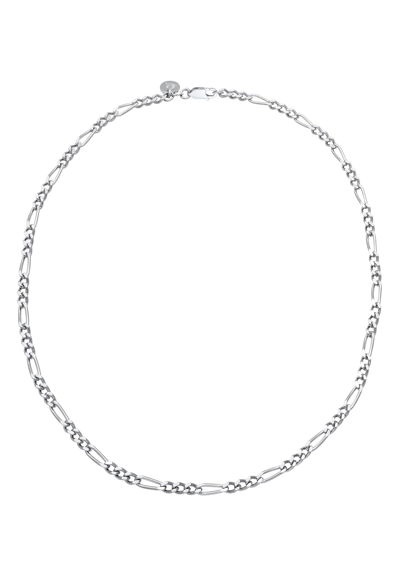 Elli Premium Kette ohne Anhänger »Halskette Choker Figarokette 925 Silber«