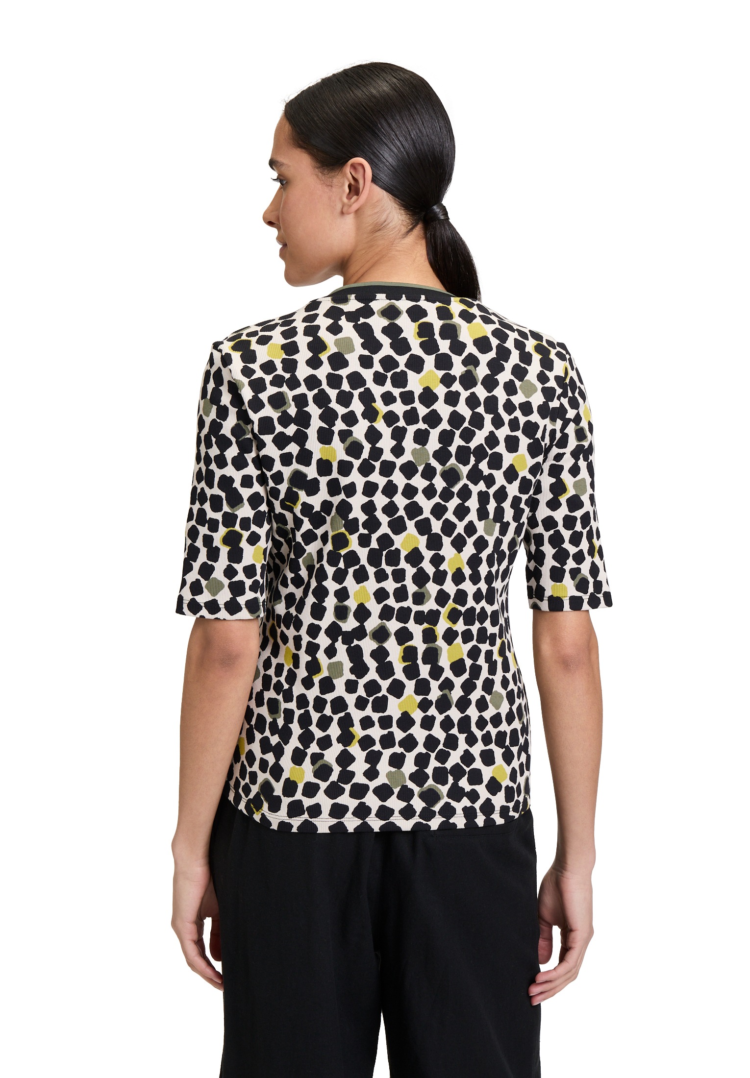 Betty Barclay T-Shirt »Shirtjacke mit Rippenstruktur«