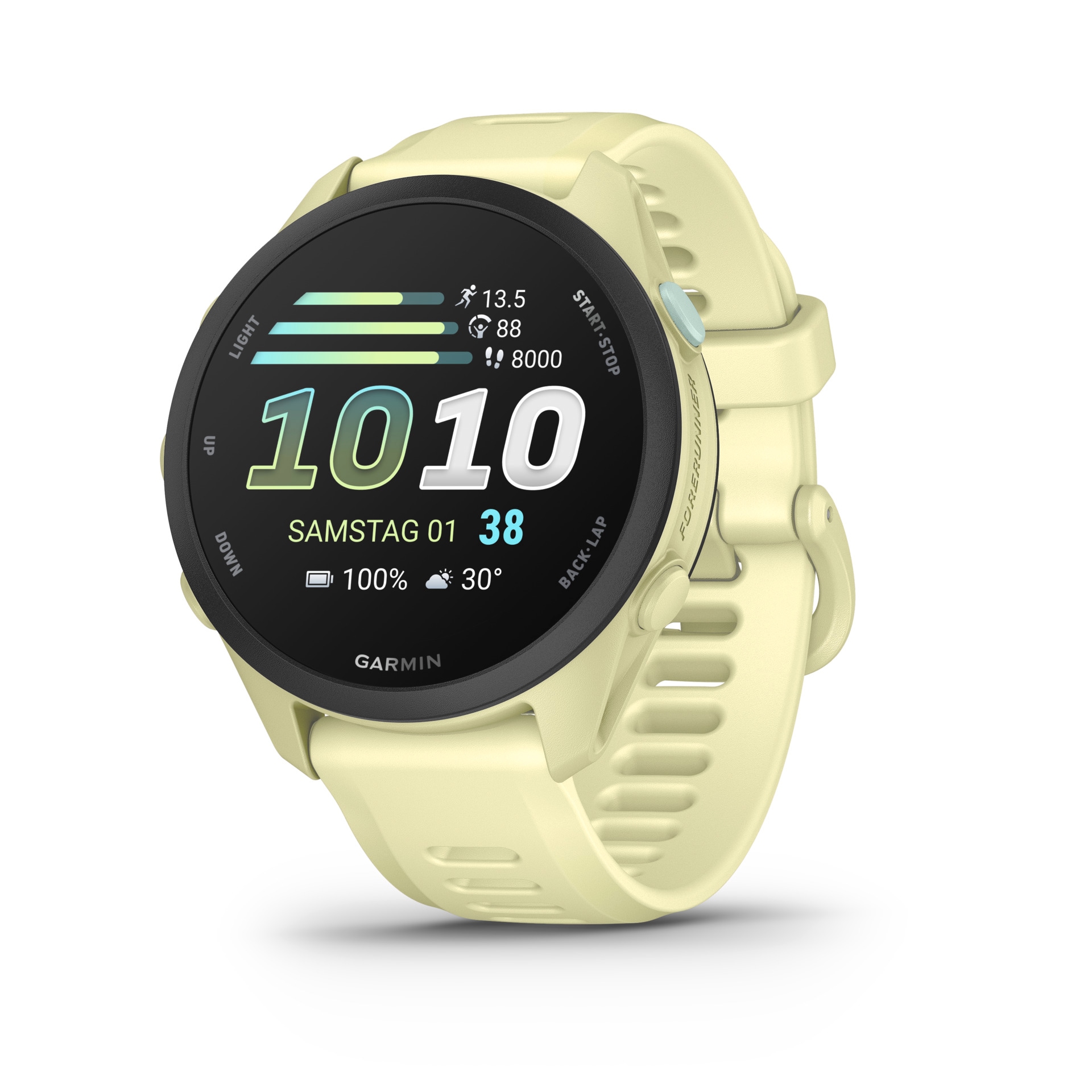 Garmin Smartwatch »Forerunner 70 mit Silikonarmband 20 mm«(/ 1,2 ″)
