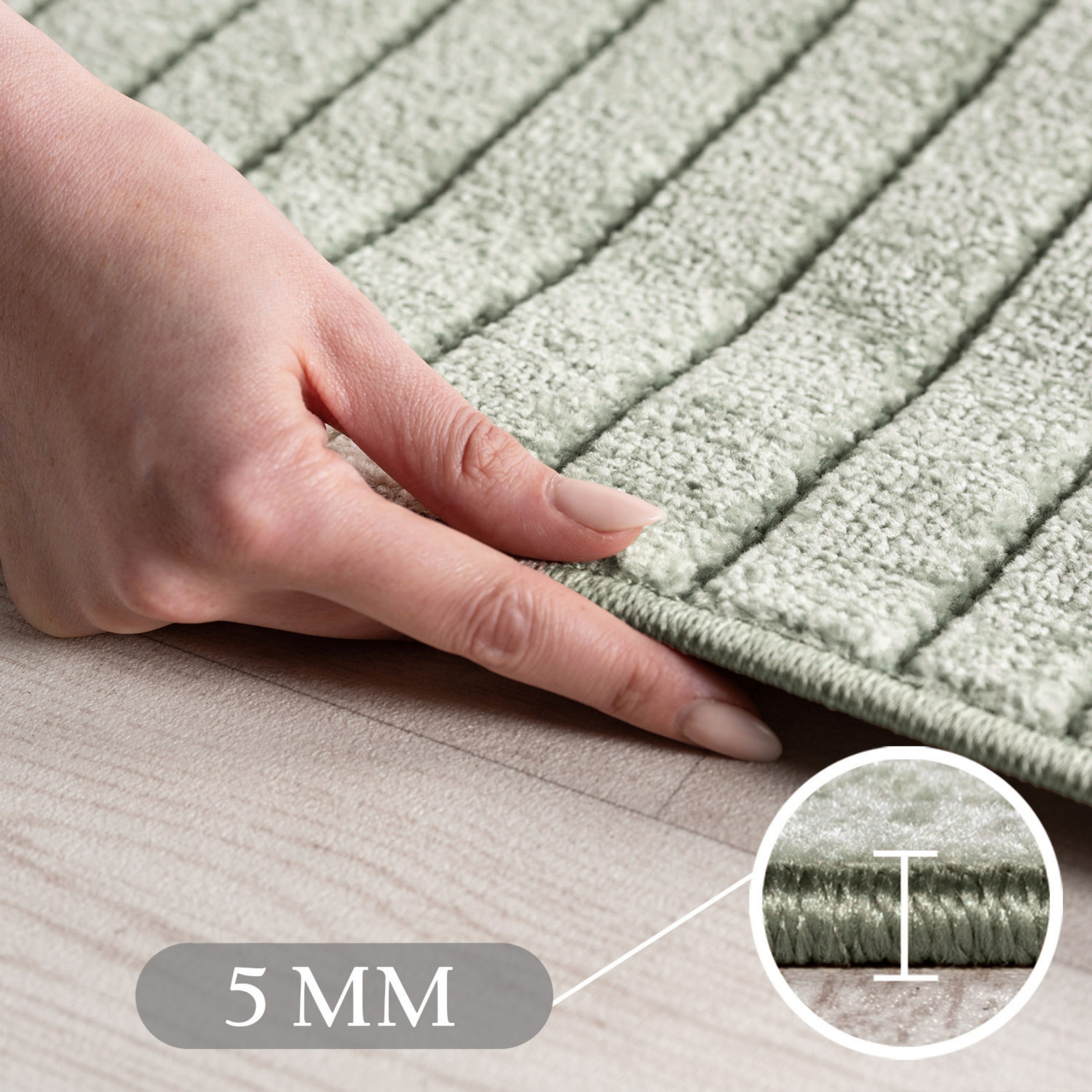 Ayyildiz Teppiche Outdoorteppich »NOVA 1201  , auch als Läufer und Rund« rund 8 mm Höhe Material aus schmutzabweisendem Polypropylen, In-/Outdoor geeignet