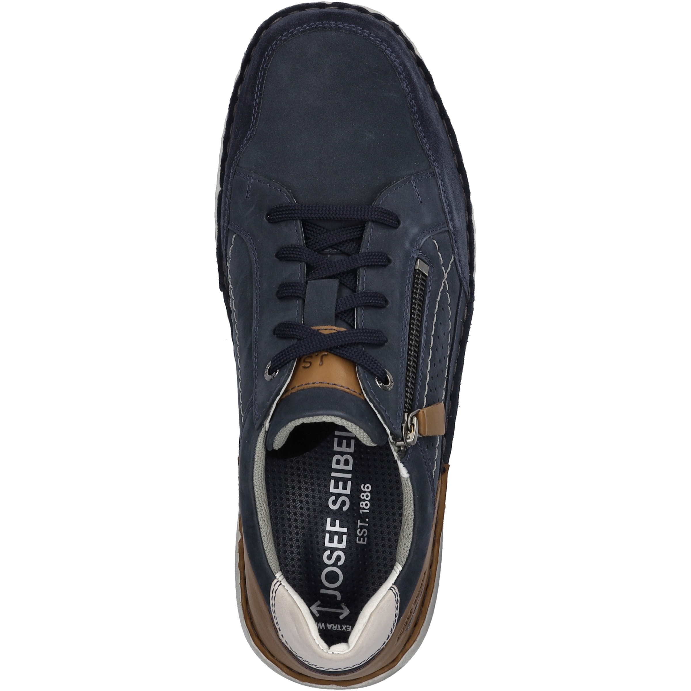 Josef Seibel Schnürschuh »New Anvers 11, indigo-multi«