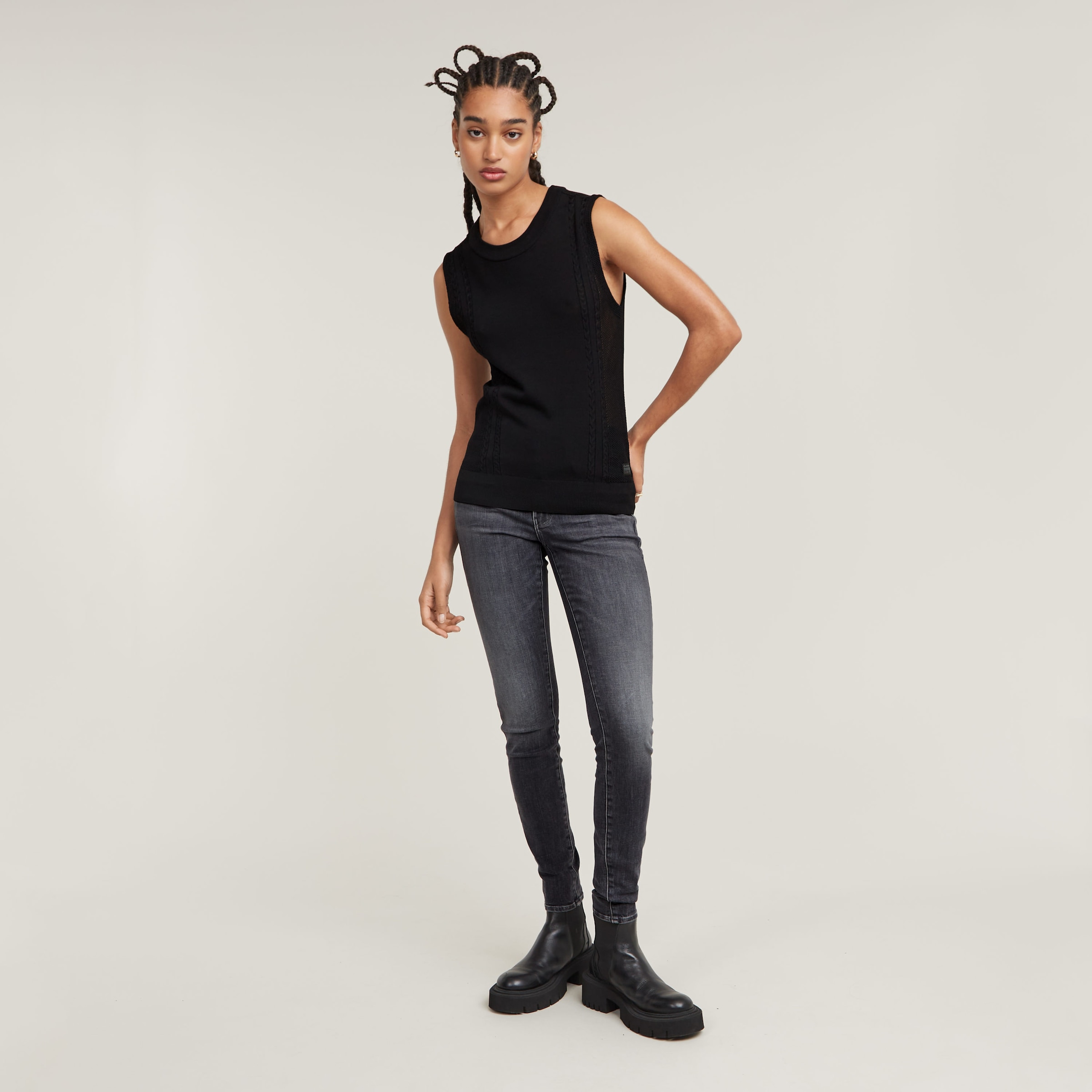 G-STAR Skinny-fit-Jeans »3301 Skinny Wmn«, mit Stretch