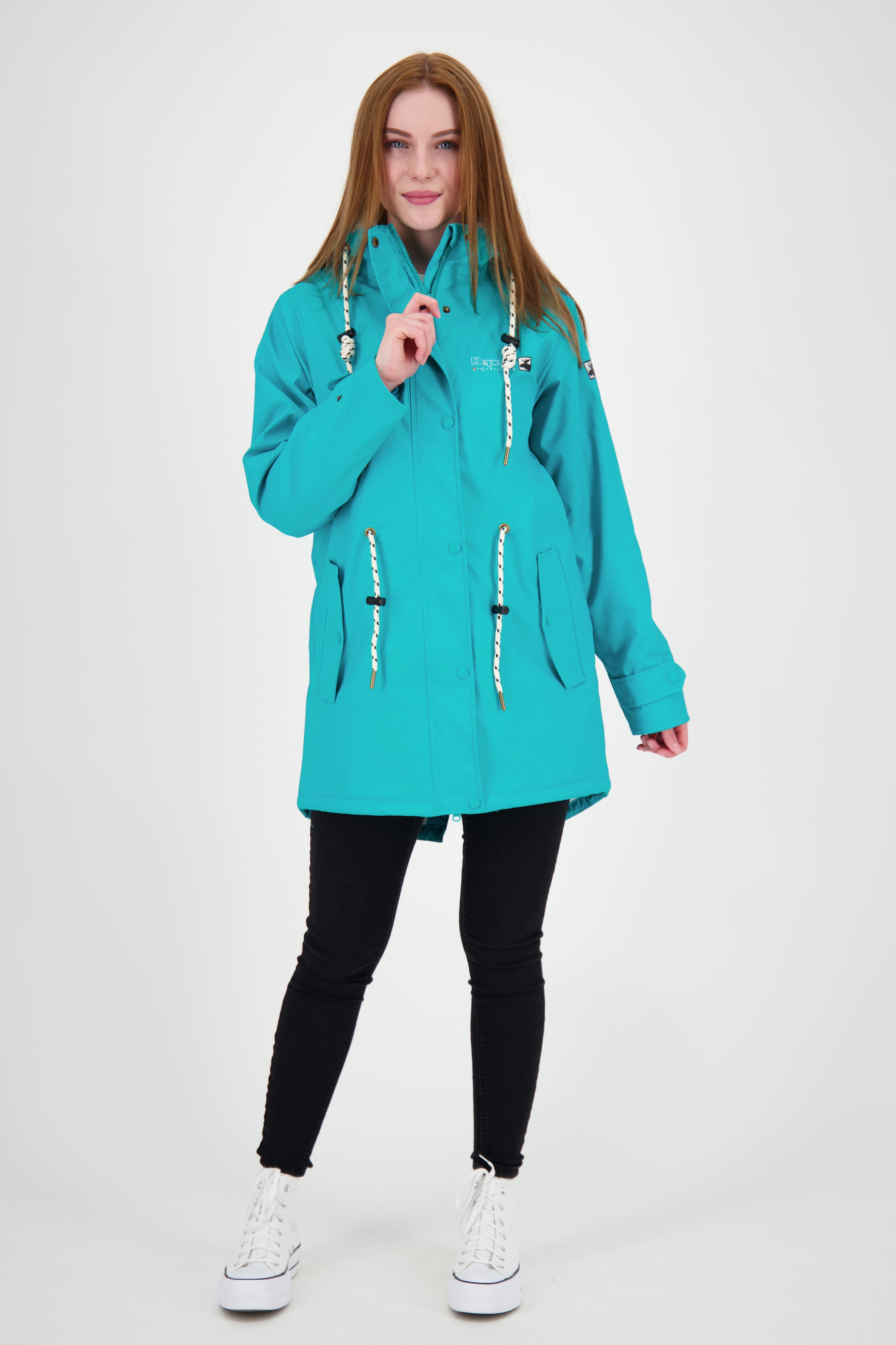 DEPROC Active Regenjacke »Friesennerz ELLESMERE WOMEN«, auch in Großen Größen erhältlich