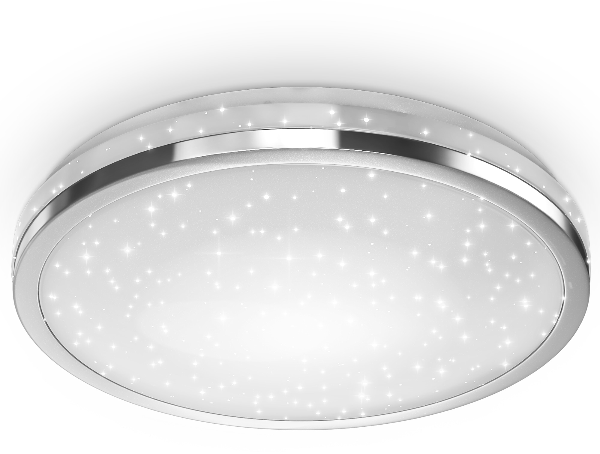 B.K.Licht LED Deckenleuchte, 1 LED XXL mit mit neutralweiß Jahren Garantie 4W Sternendekor, flammig-flammig, kaufen 3 2200lm, Platine Deckenlampe online 