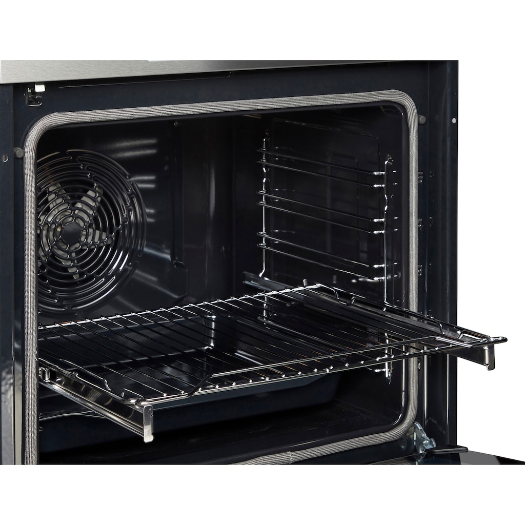 GORENJE Backofen-Set »Pacific Backofen-Set Pyrolyse 2021«, BPSB737OTX, mit 1-fach-Teleskopauszug, ecoClean