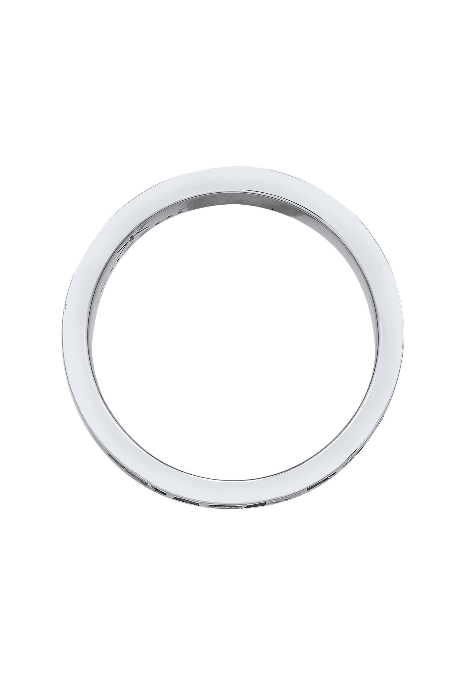 Kuzzoi Silberring »Ring Herren Bandring Schriftzug 925 Silber«