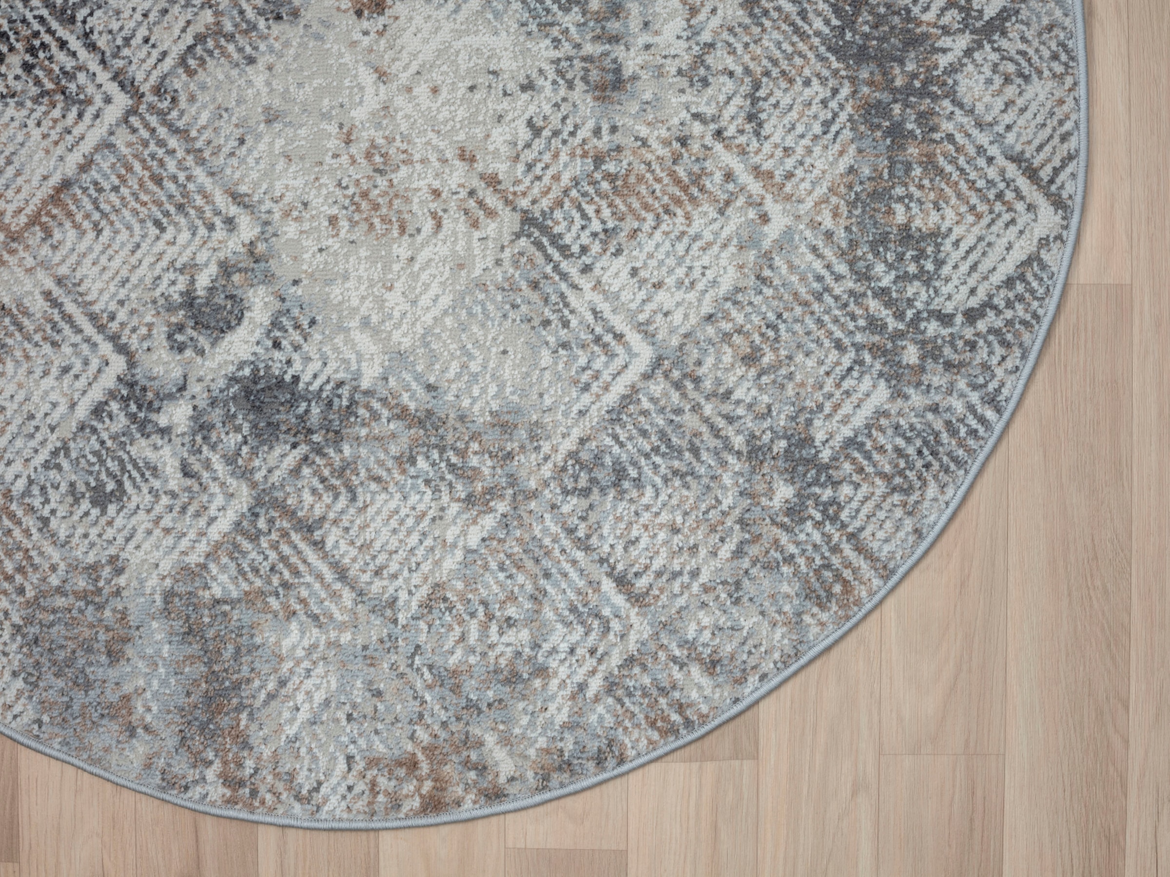 Myflair Möbel & Accessoires Teppich »My Heart« rund 8 mm Höhe Kurzflor, Scandi-Design, besonders weich durch Microfaser