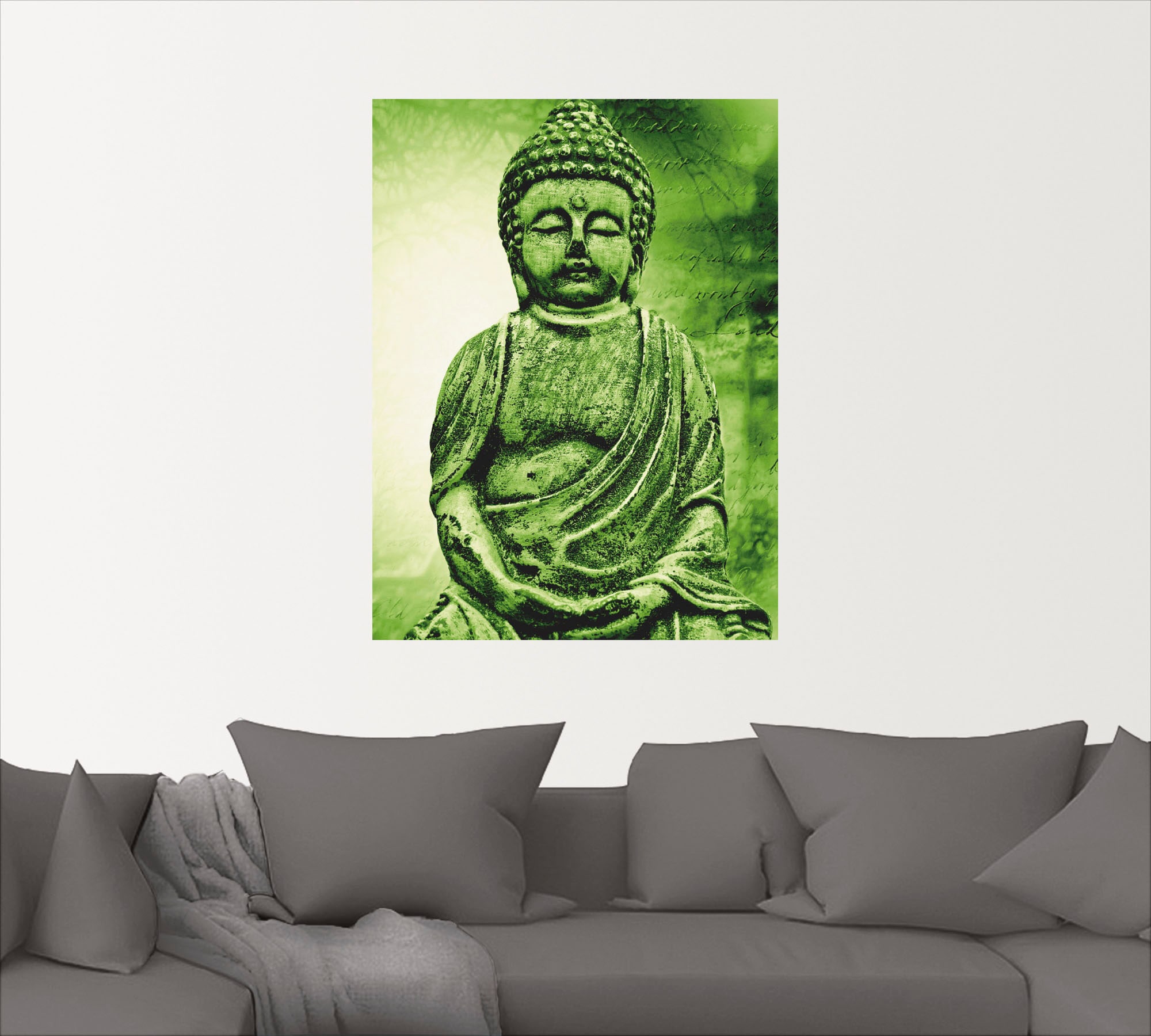 Wandaufkleber bequem in Größen Artland oder Wandbild Poster Leinwandbild, »Buddha«, kaufen als versch. St.), Religion, (1