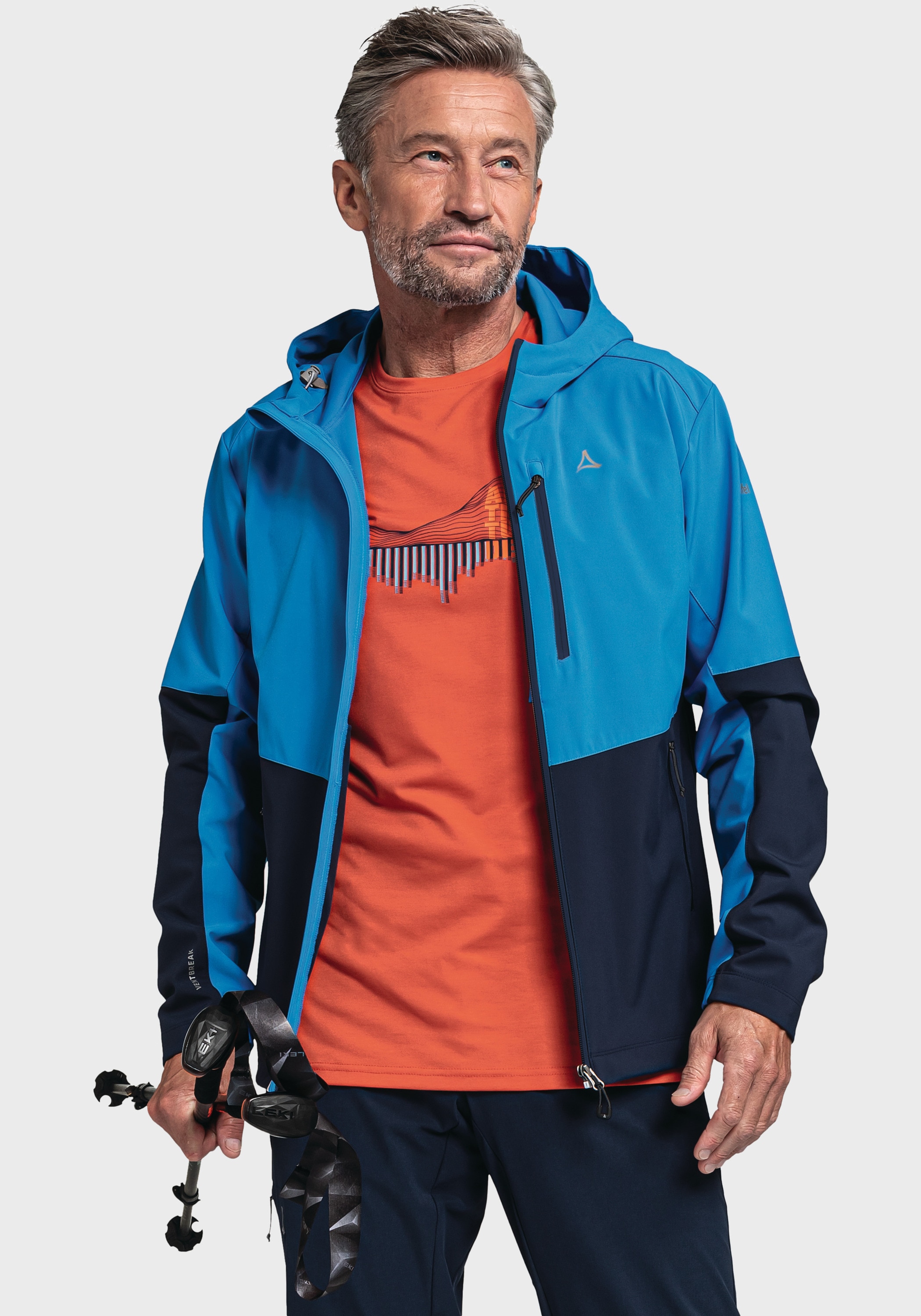 Schöffel Outdoorjacke »Softshell Jacket Tonion M«, mit Kapuze
