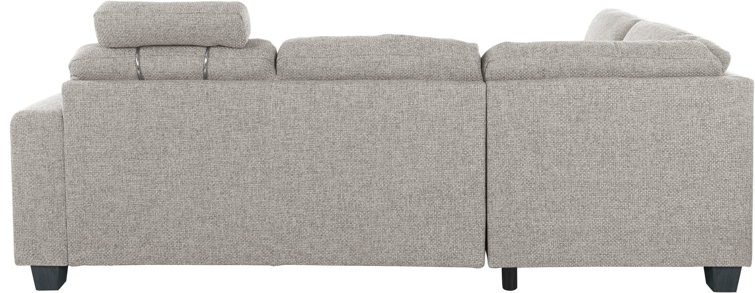 TRENDMANUFAKTUR Ecksofa »Chamber, zeitlos & elegant, bequem, L-Form«, inklusive einer Kopfstütze, wahlweise Schlaffunktion, B/T 203/245cm