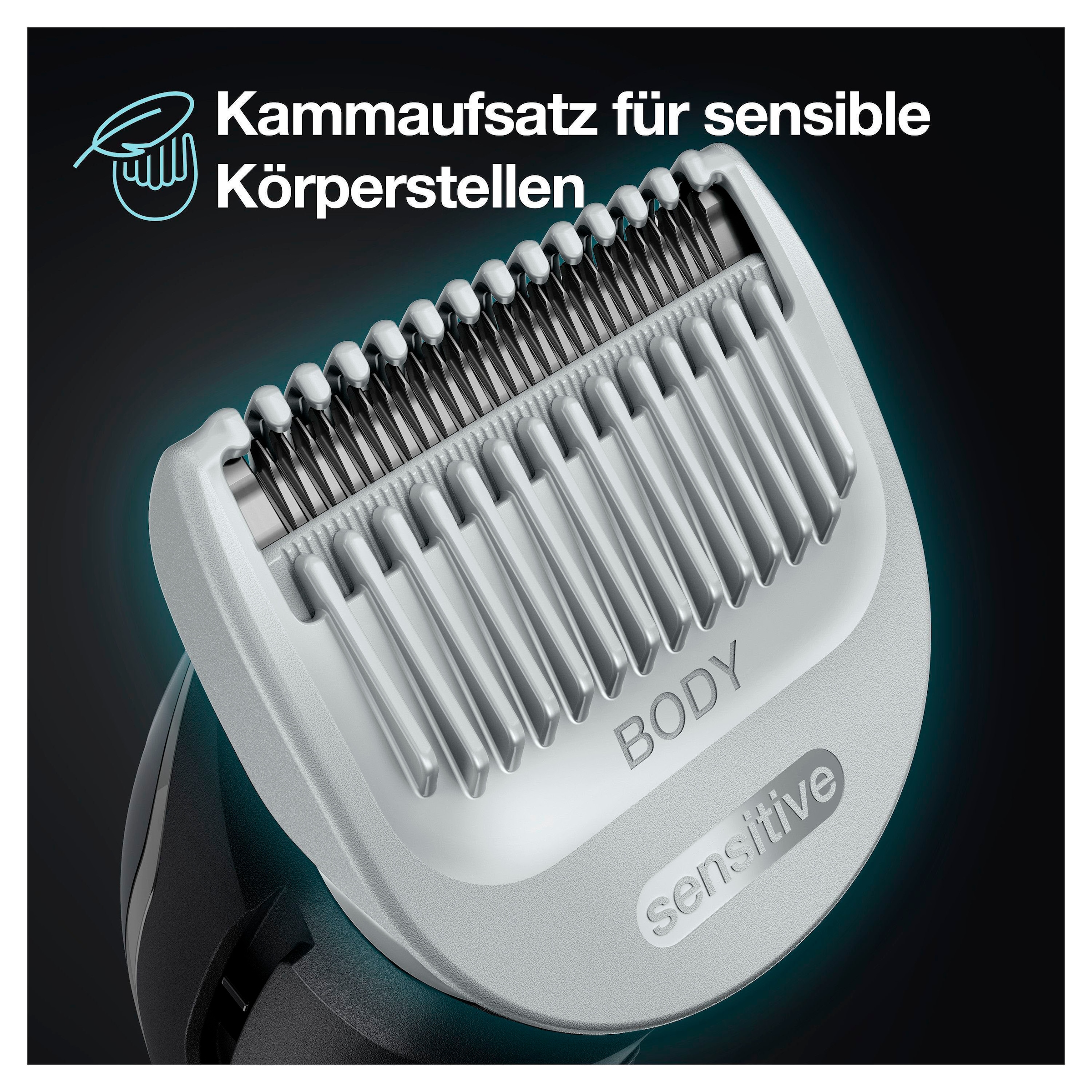 Braun Haarschneider »Bodygroomer BG5350«, Wasserdicht, 100 Min. Laufzeit