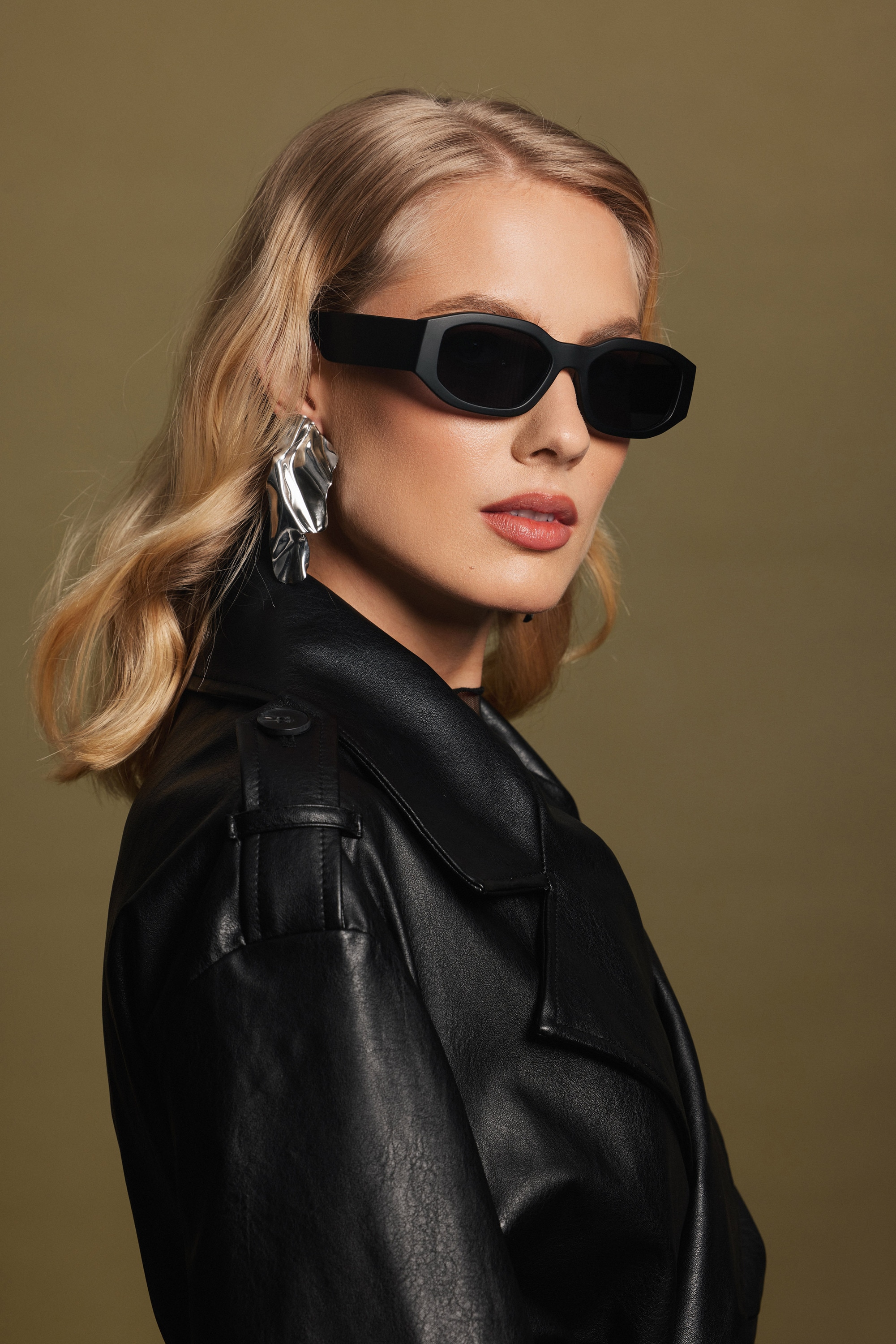 MARC LAUDER Sonnenbrille »LA03-01« 3: dunkles Glas, starke Sonneneinstrahlung