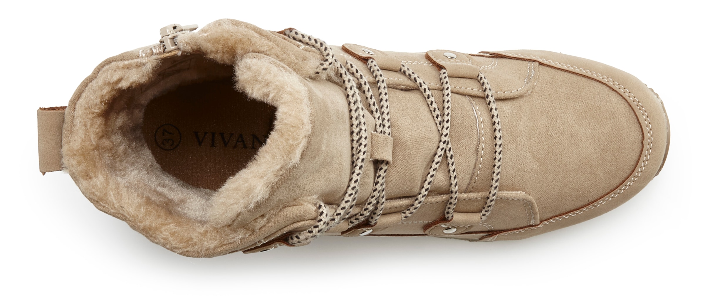 Vivance Stiefelette »Winterstiefel, Stiefel, Boots, Outdoorboots,«  mit Warmfutter und leichter Profilsohle VEGAN