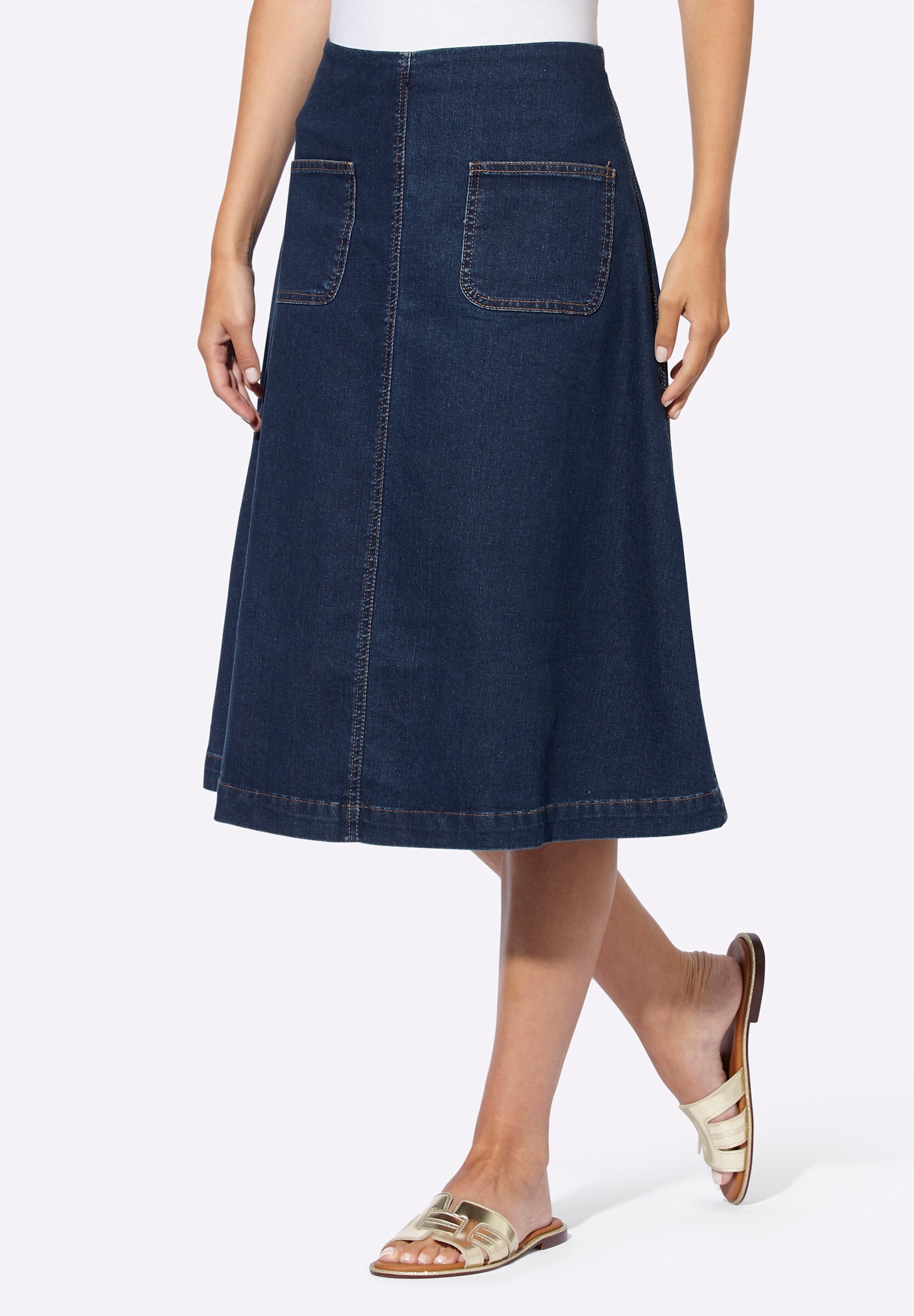heine Jeansrock »Jeans-Rock Jeansrock in A-Form«