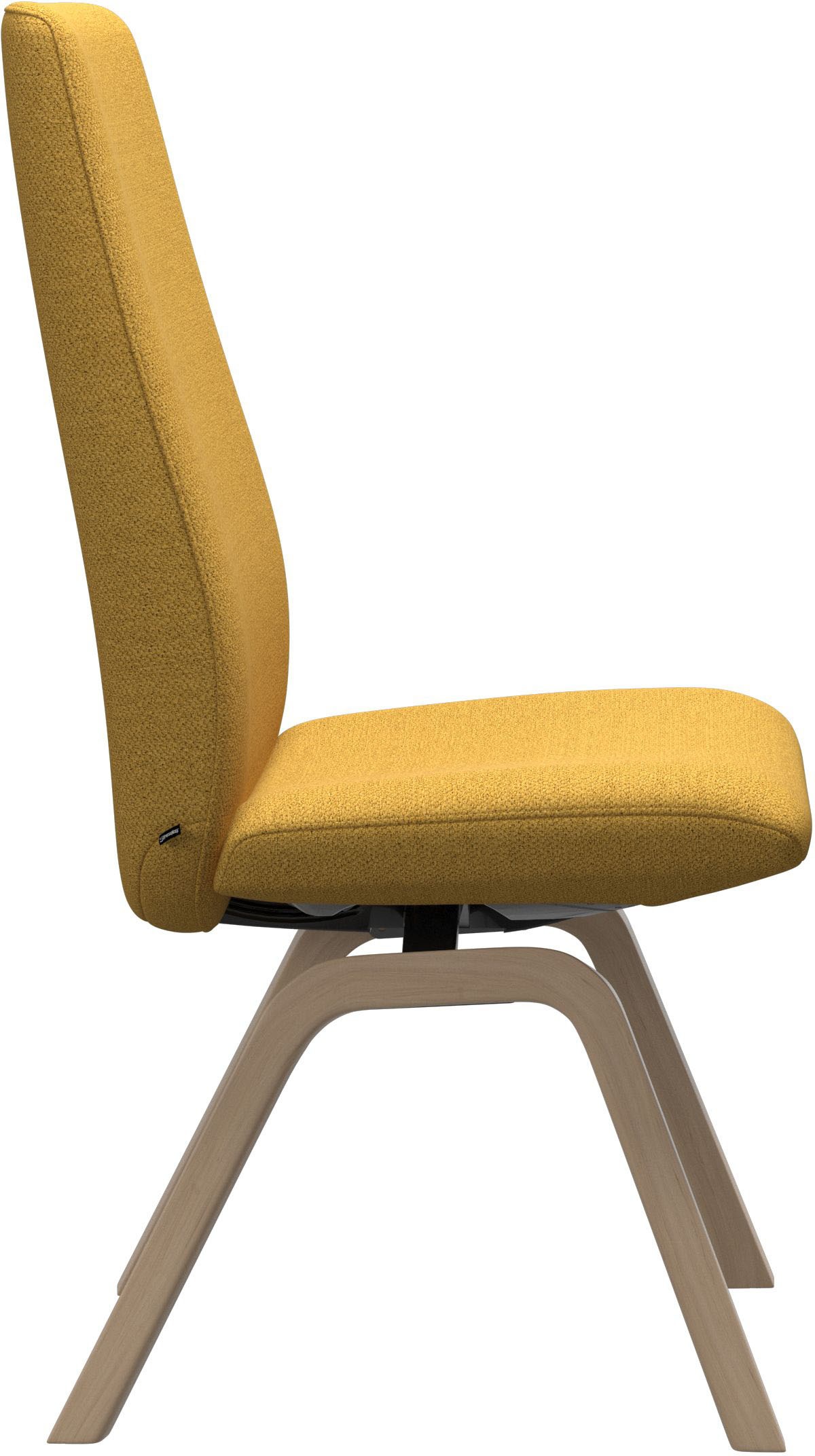 Stressless® Polsterstuhl »Laurel«, ROHLEDER Stoff Q2 FARON, High Back, Größe L, mit schräggestellten Beinen in Eiche natur