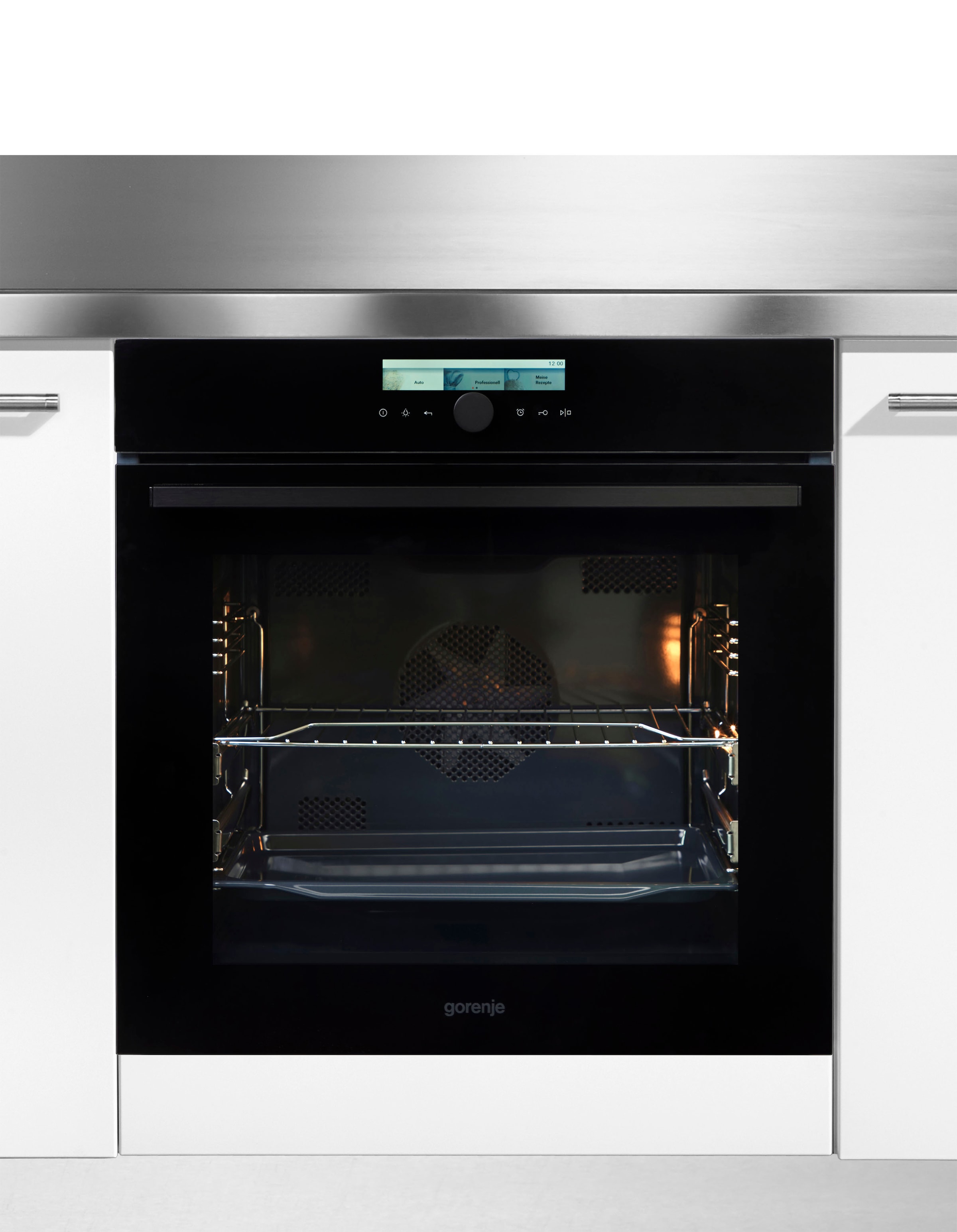 GORENJE Einbaubackofen  »BO798 S37BG«, Aqua-Reinigungsfunktion