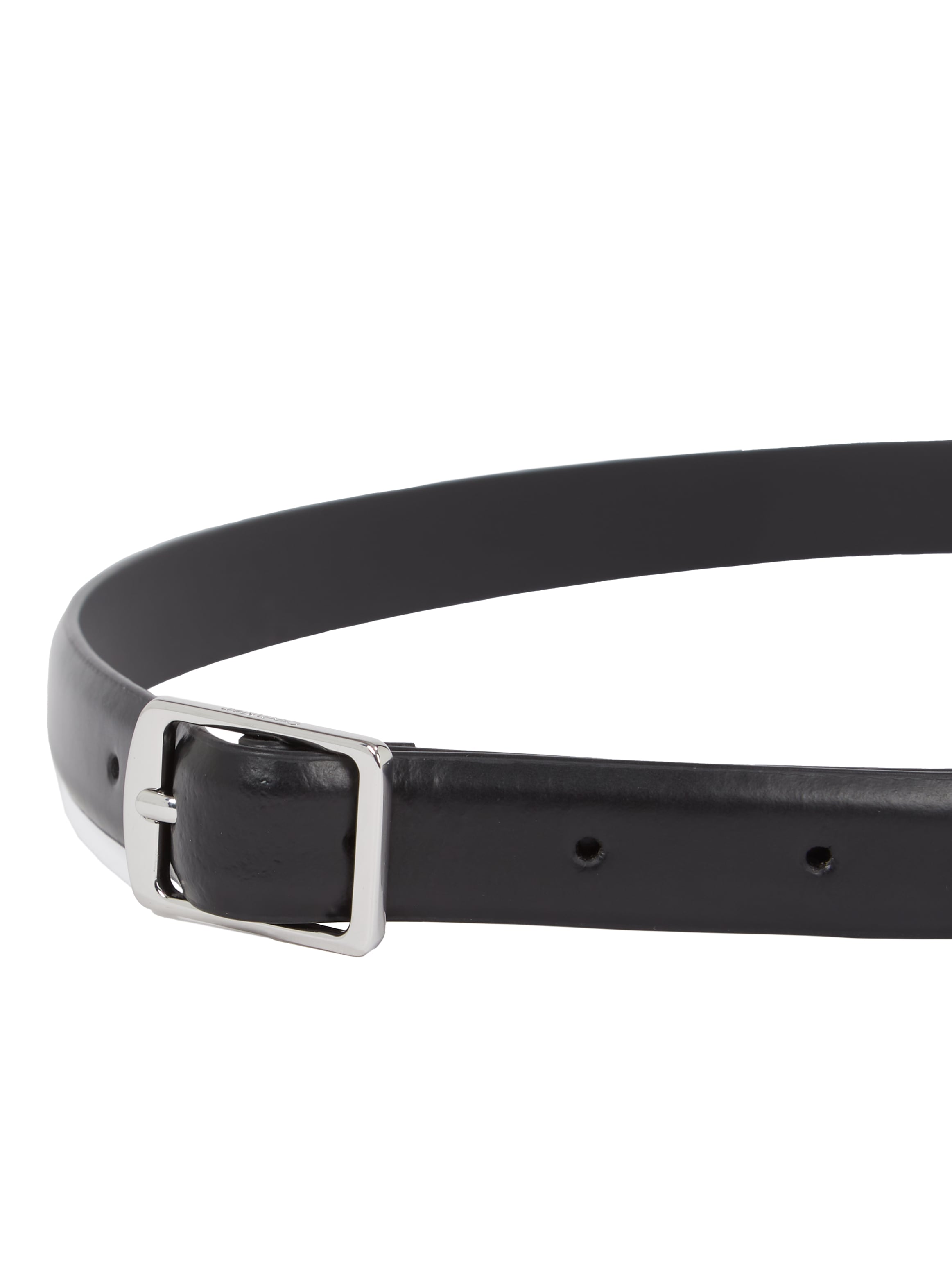 Calvin Klein Ledergürtel »SLIM SQUARE BUCKLE BELT 2.0«, im klassischen Stil