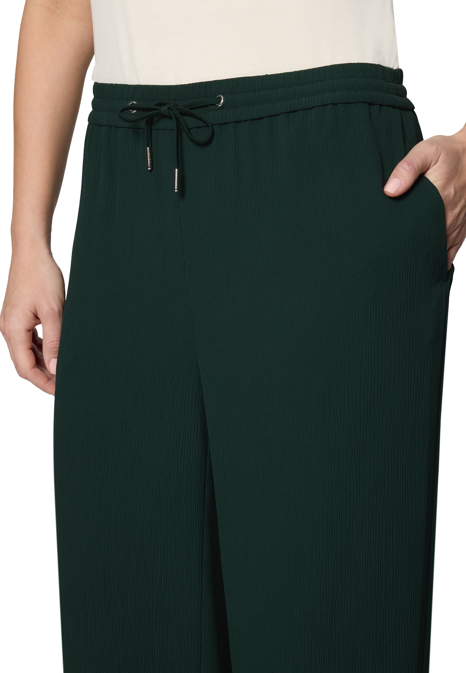 Zero Palazzohose »Palazzo-Hose mit elastischem Bund«