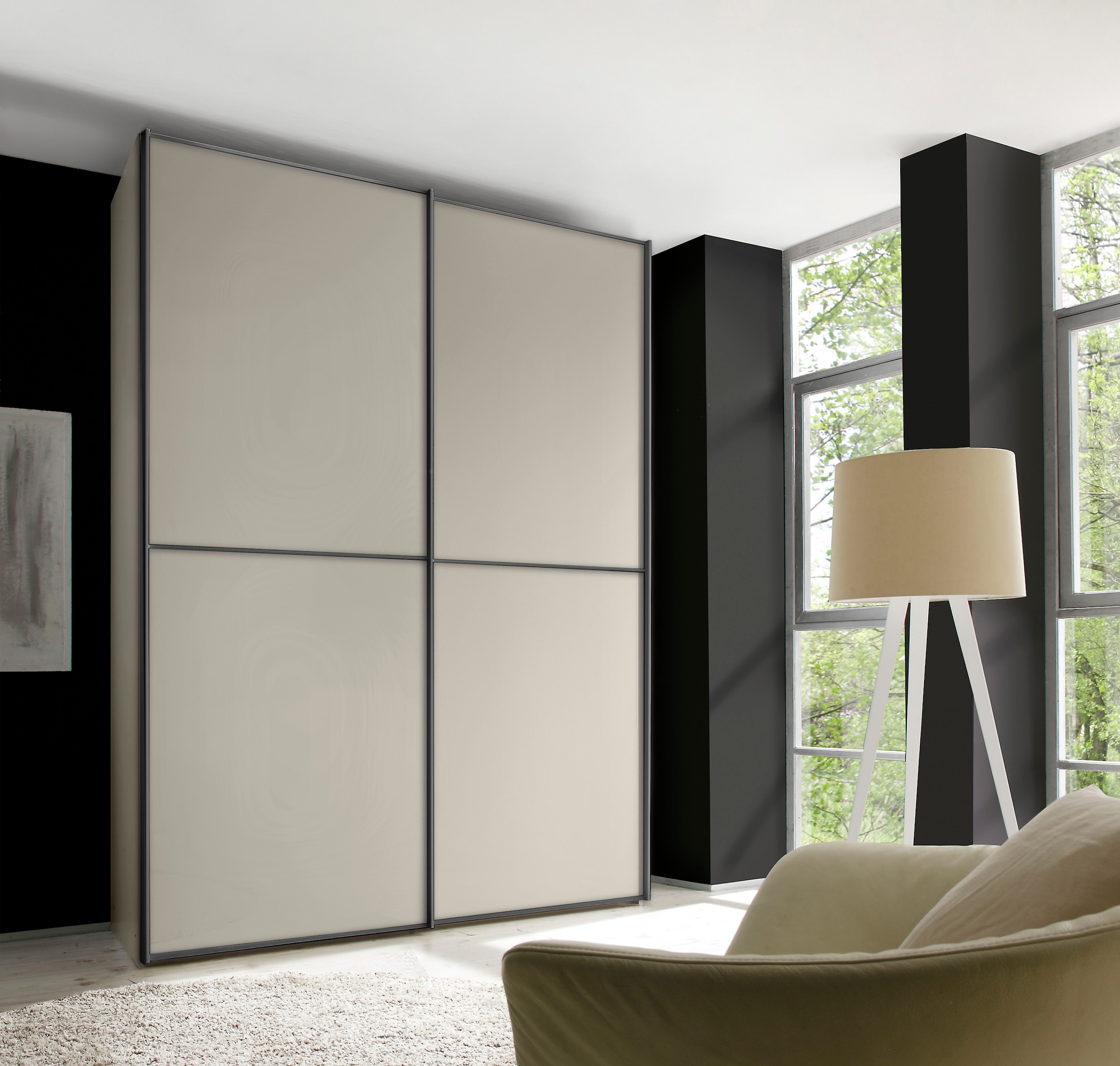 STAUD Schwebetürenschrank »Sinfonie Plus, edles Design in hochwertiger Qualität, Made in Germany« Mit vier verschiedenen Ausstattungsvarianten