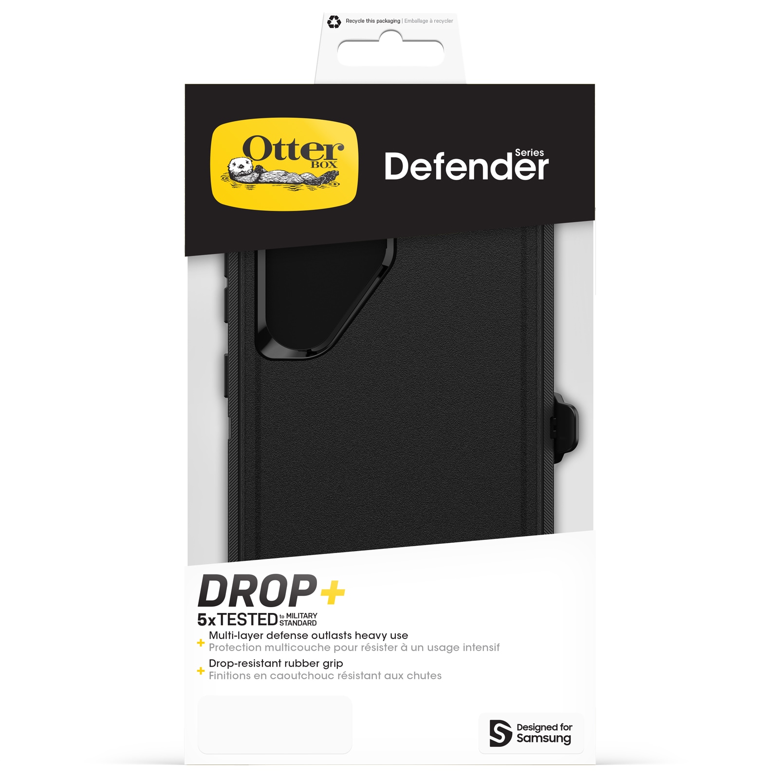 Otterbox Handyhülle »Defender Case für Samsung Galaxy S24 Ultra« Handyschutzhülle, Standfunktion, Backcover, Schutzhülle, sturzfest