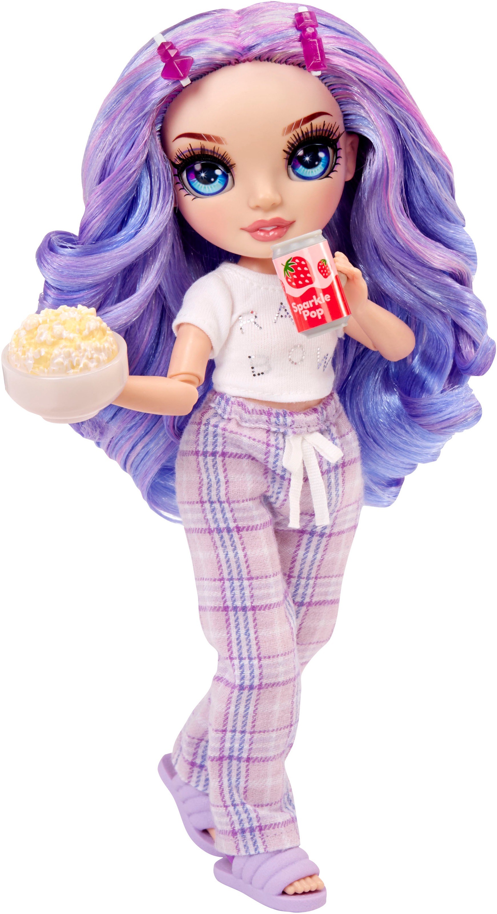 RAINBOW HIGH Anziehpuppe »Junior High PJ Party Fashion Doll Violet (Purple)«