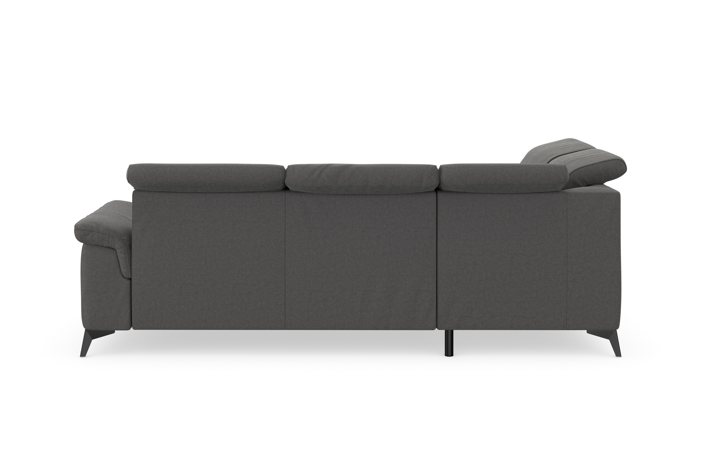sit&more Ecksofa »Sinatra L-Form«, mit Ottomane, optional mit Kopfteilverstellung und Armteilfunktion