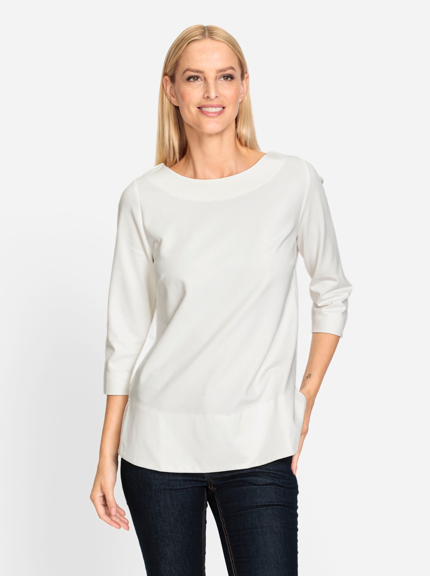 heine 3/4-Arm-Shirt »Shirt«, (1 tlg.)