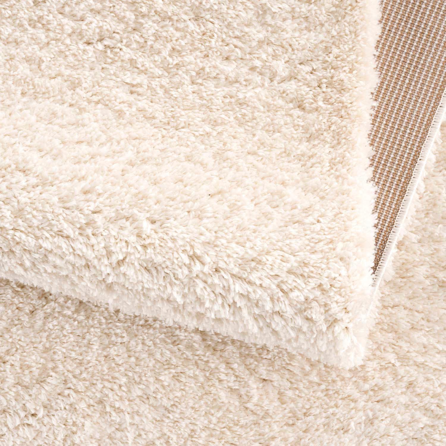 Carpet City Hochflor-Teppich »Pulpy 100«, rund, 30 mm Höhe, besonders weich, mit Fransen, Uni Farben