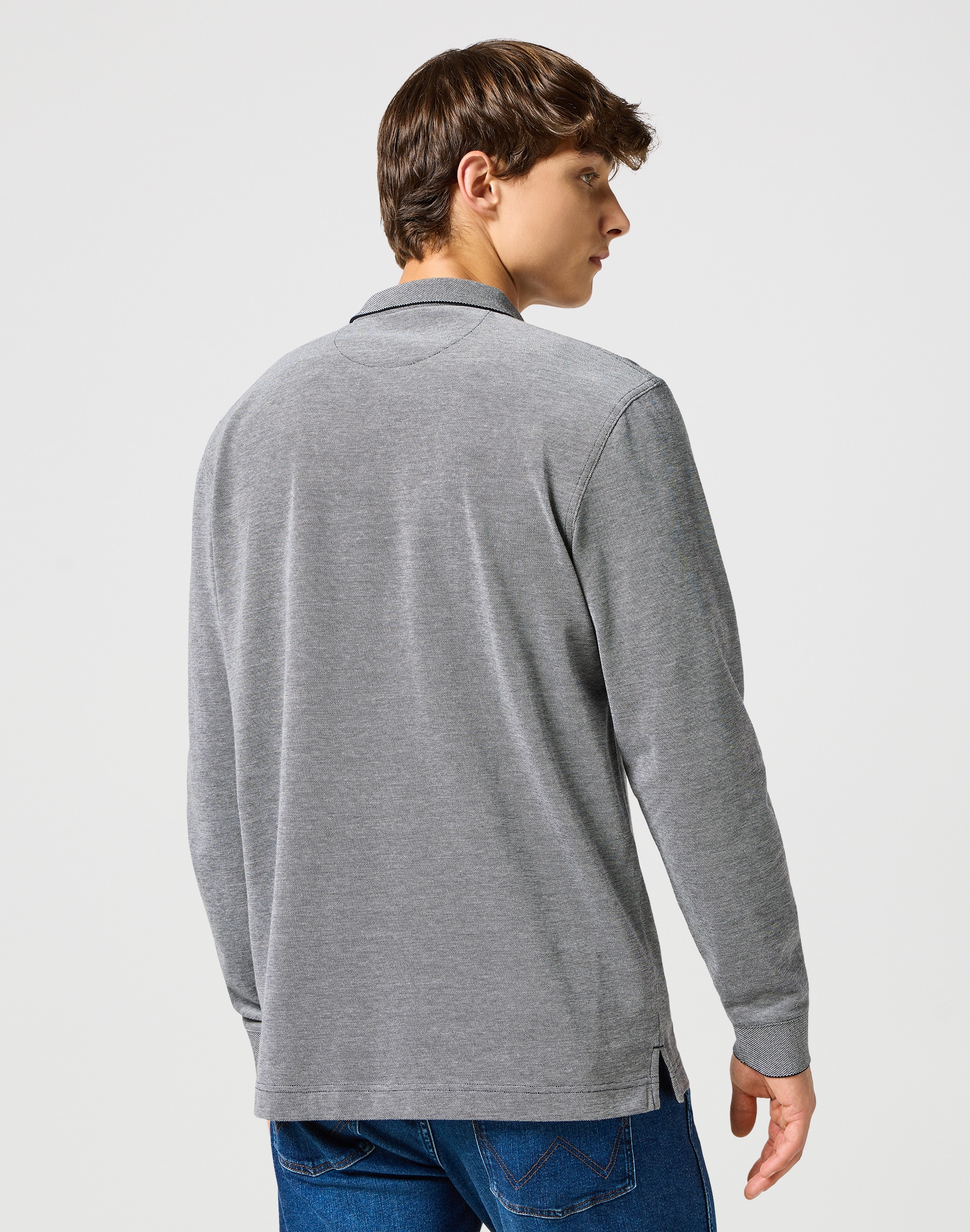 Wrangler Langarmshirt »LS REFINED POLO«