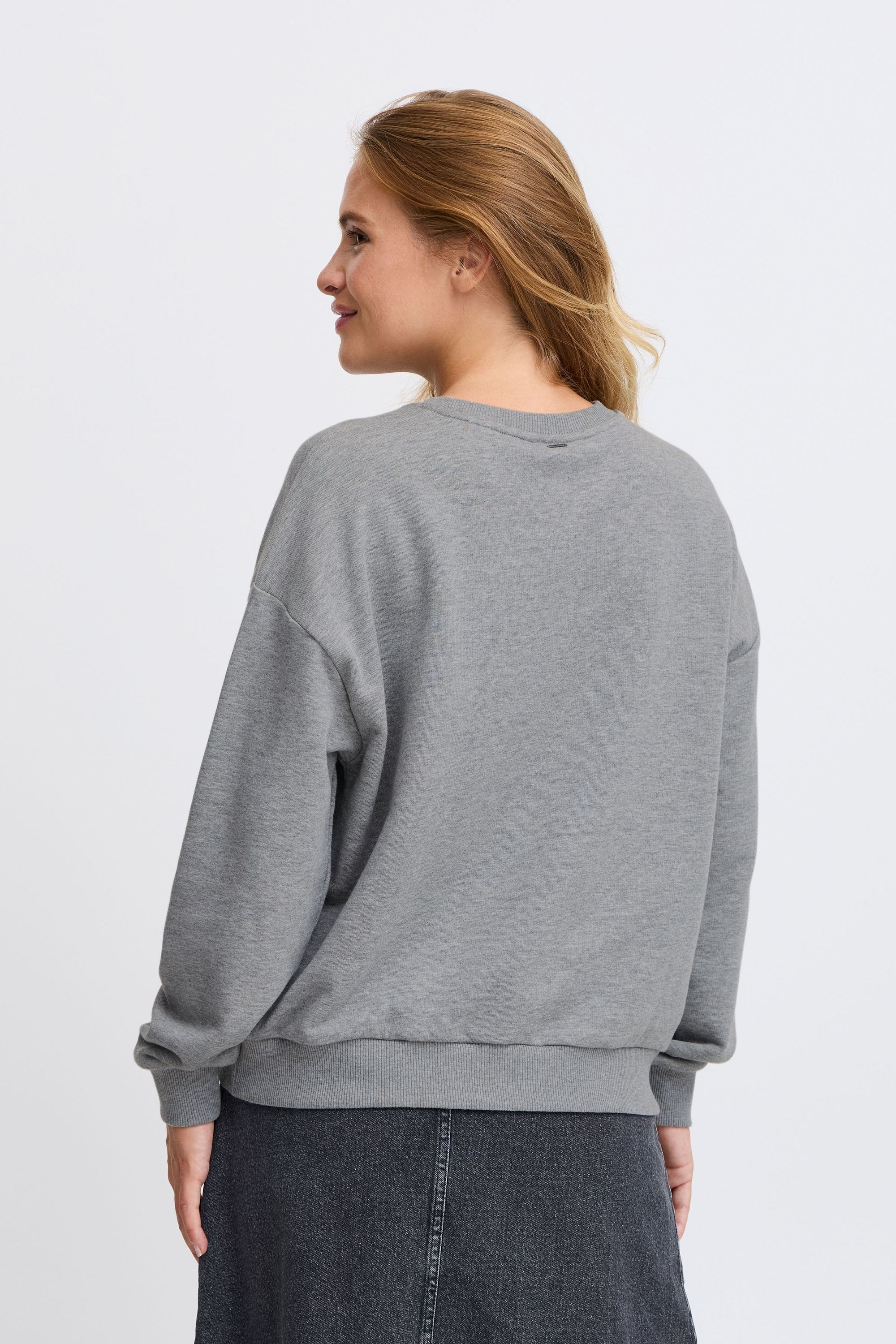 Pulz Jeans Sweatshirt »Rundhalspullover PZTABITA Logo Sweatshirt«