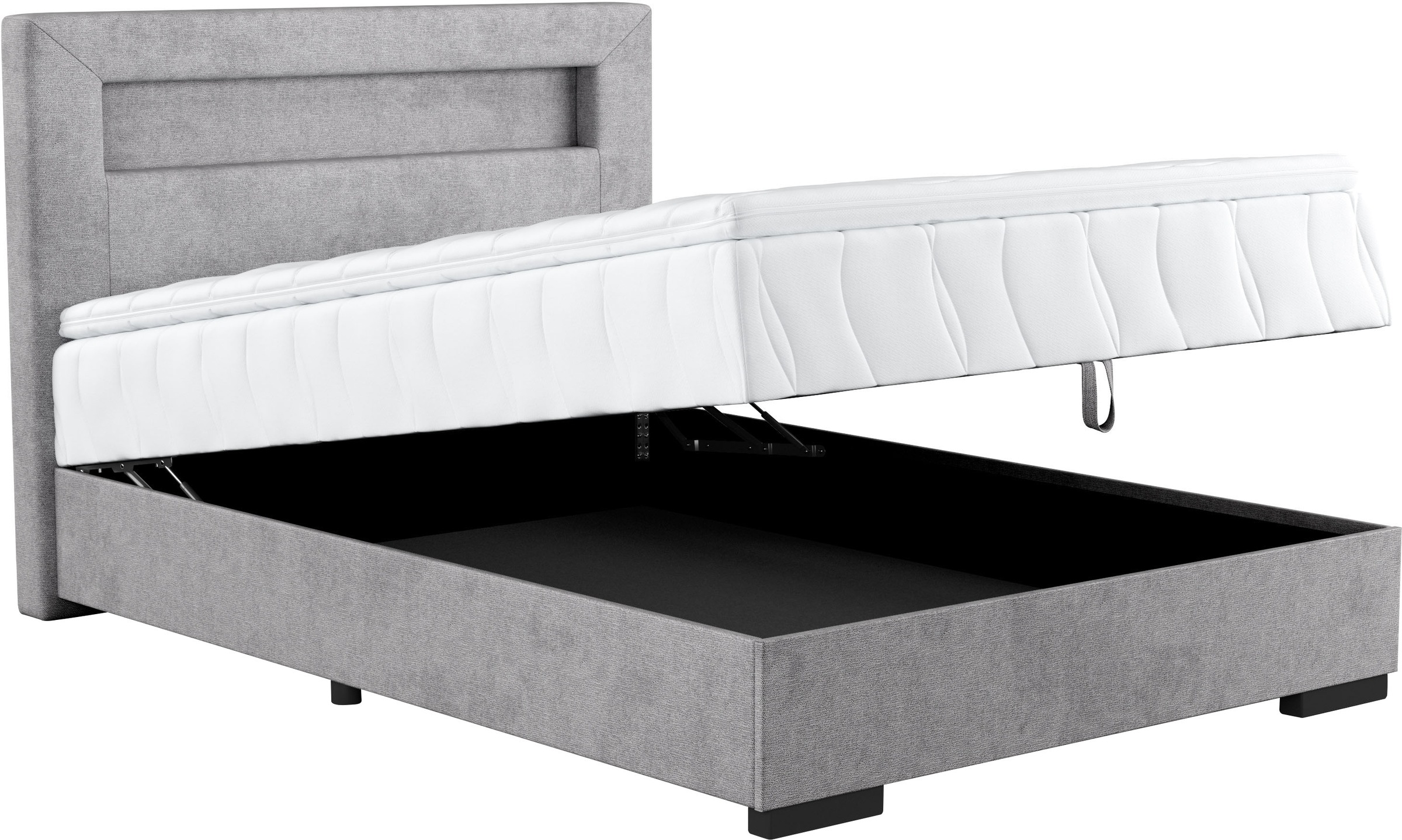 COTTA Boxbett »Kelly« ausgestattet mit LED-Licht, inkl. Bettkasten