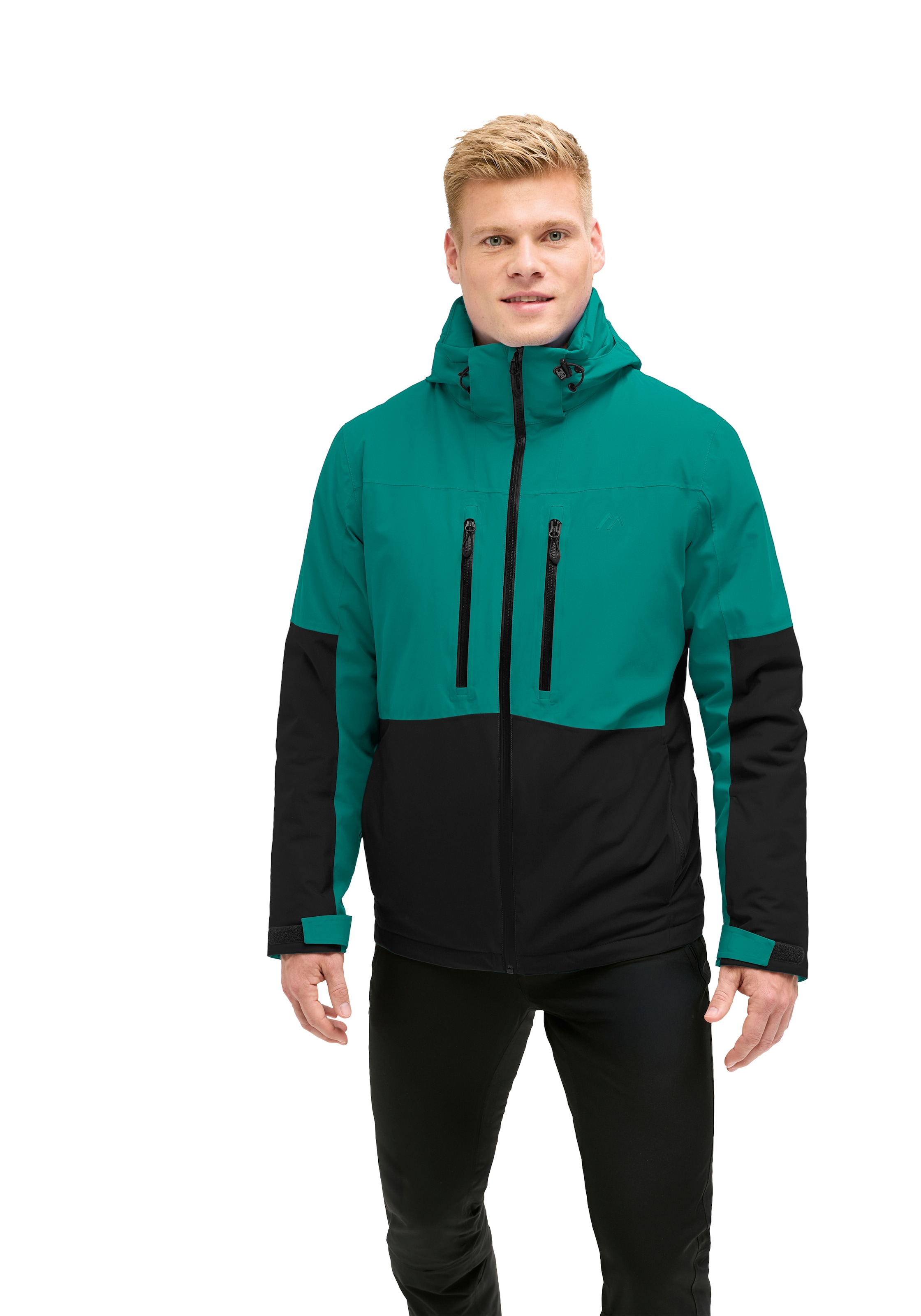 Maier Sports Skijacke »Golte« Herren Winterjacke wasserdicht, mit RV-Taschen und Kapuze