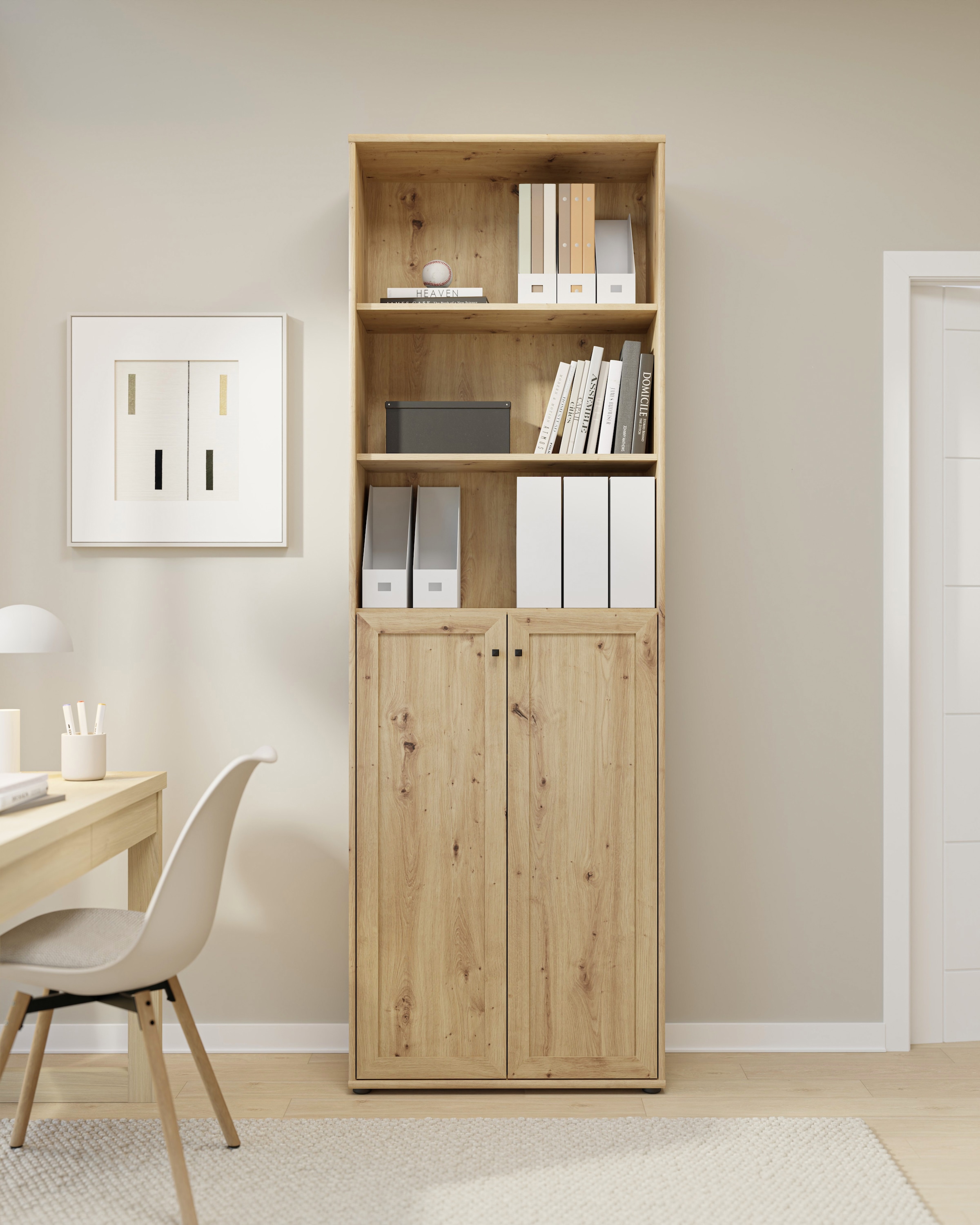 FORTE Regalelement »Trevone« B/H/T 73,7/223,1/34,8 Türen optional bestellbar