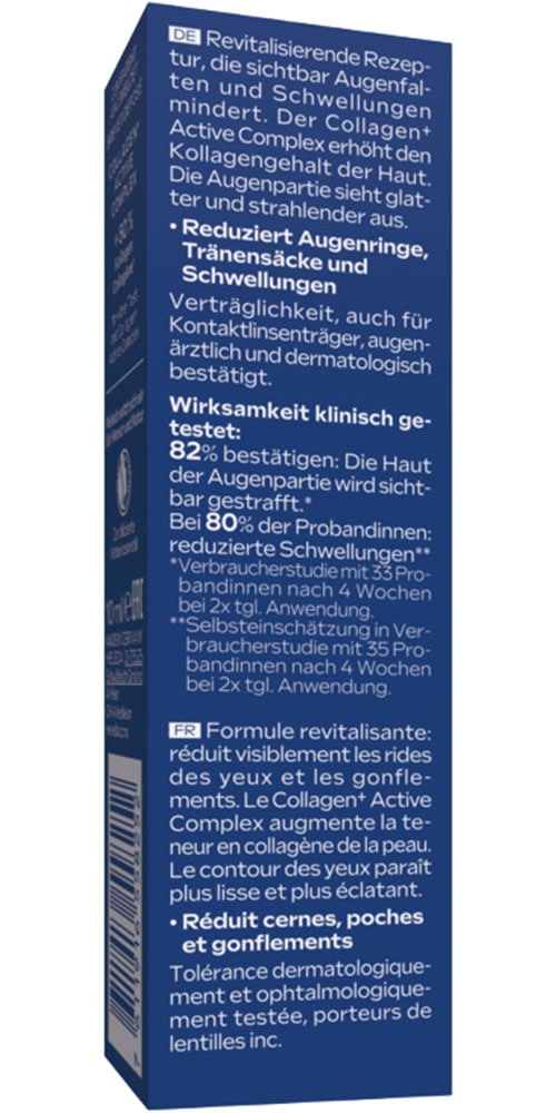 WELEDA Gesichtsfluid »ANTI-FALTEN AUGEN- UND LIPPENPFLEGE BLAUER ENZIAN & EDELWEISS« mindert sichtbar Falten, Augenringe, Tränensäcke und Schwellungen
