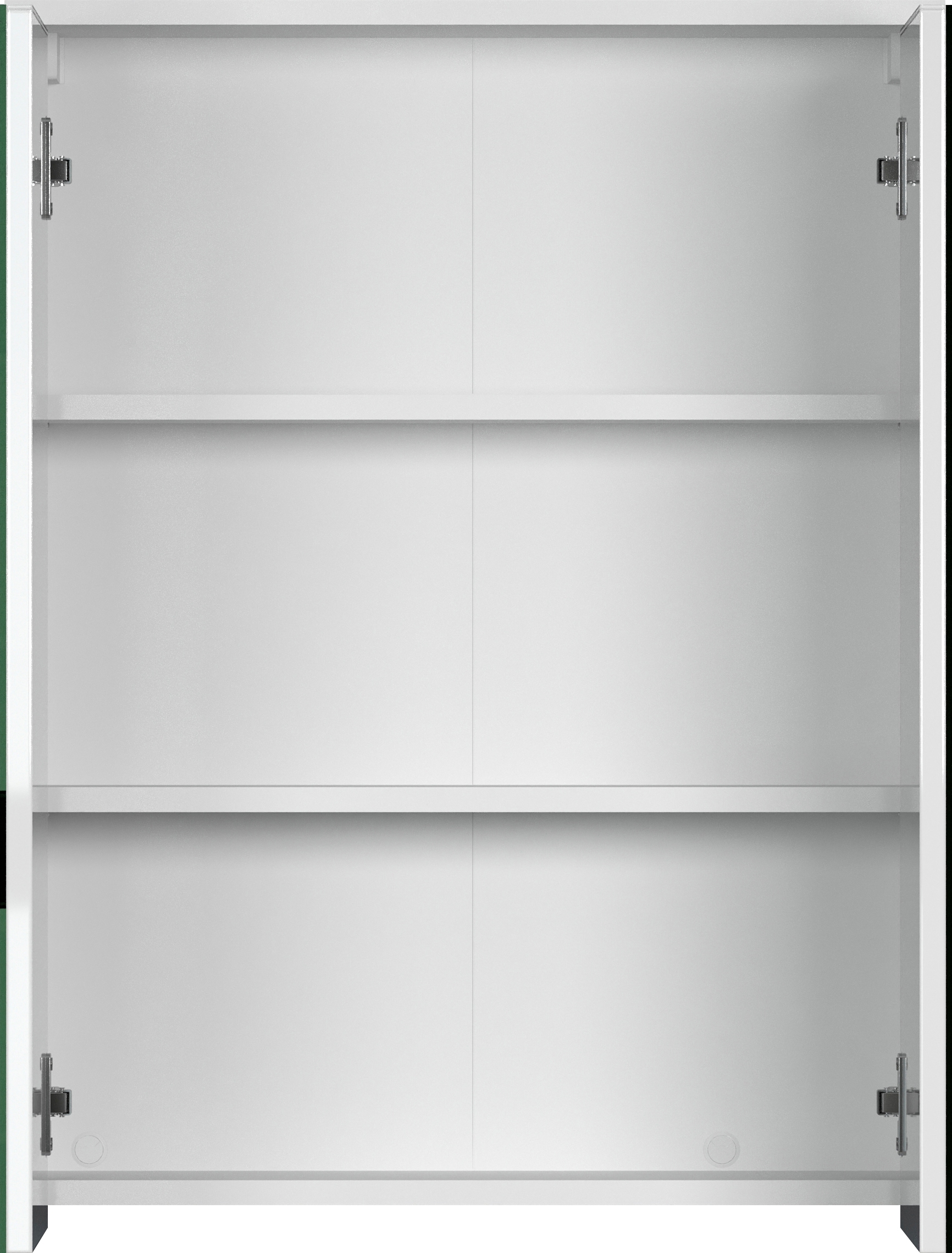 welltime Spiegelschrank »Prag«, (1 St.), Badspiegel in Weiß Hochglanz - Maße (B/T/H) 60/18/78 cm