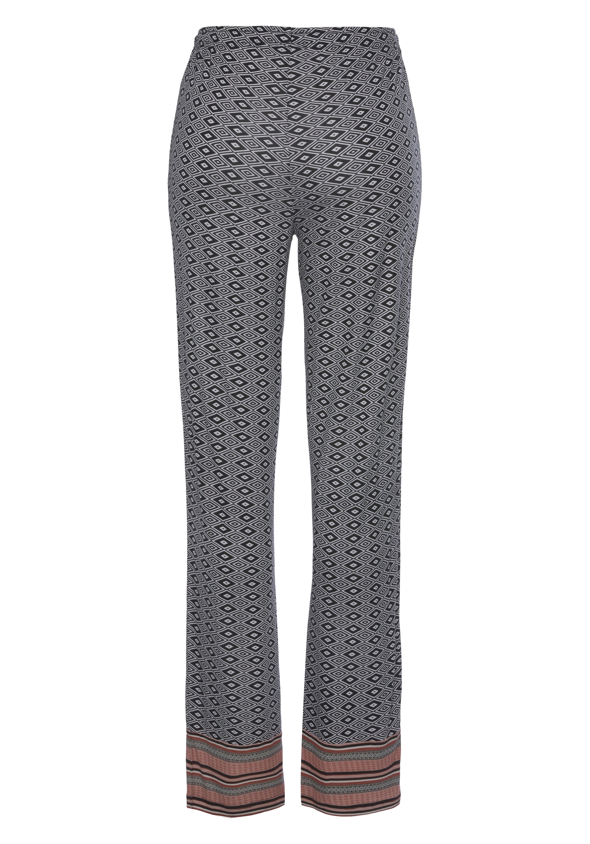 Vivance Dreams Schlafhose  in schönem Ethno-Design